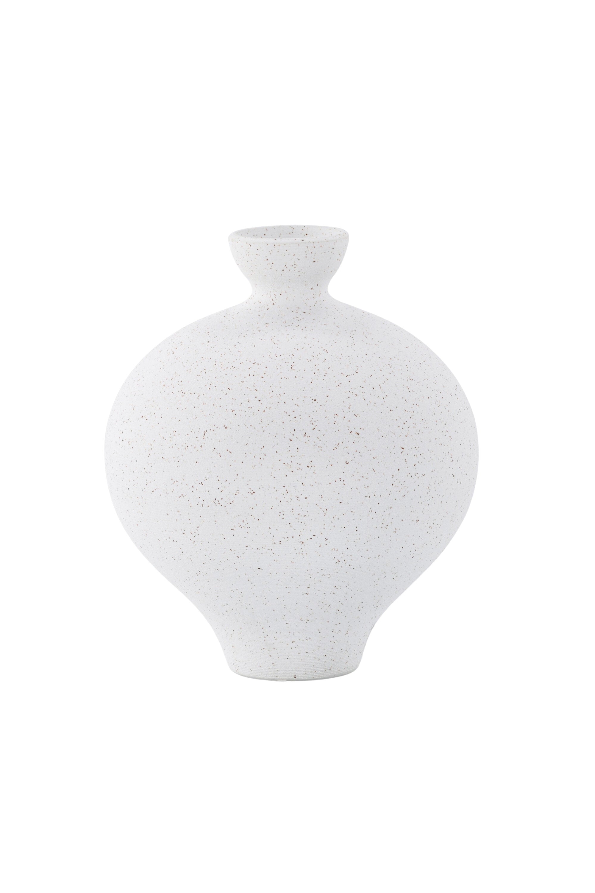 Rellis Vase in Schwarz-Weiss präsentiert im Onlineshop von KAQTU Design AG. Vase ist von Venture Home