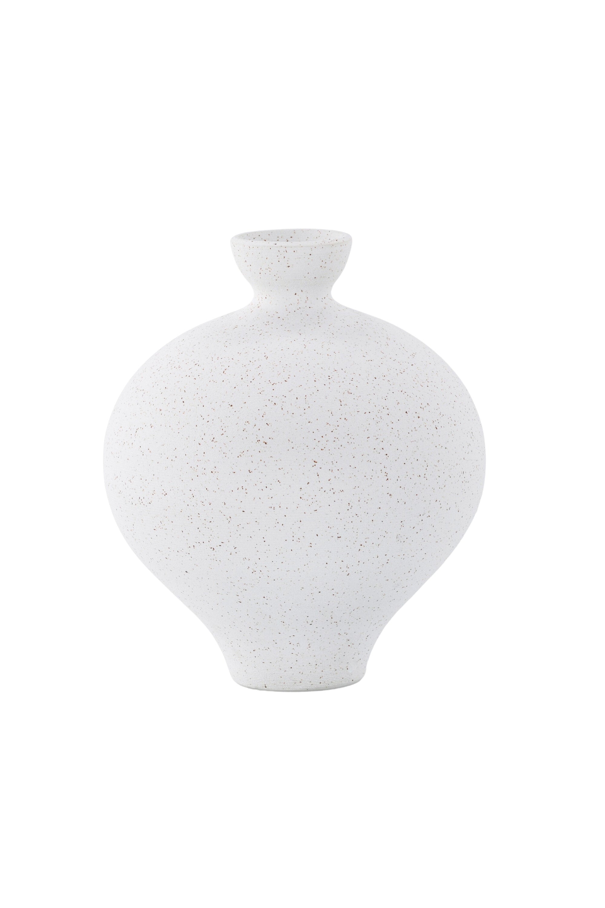 Rellis Vase in Schwarz-Weiss präsentiert im Onlineshop von KAQTU Design AG. Vase ist von Venture Home