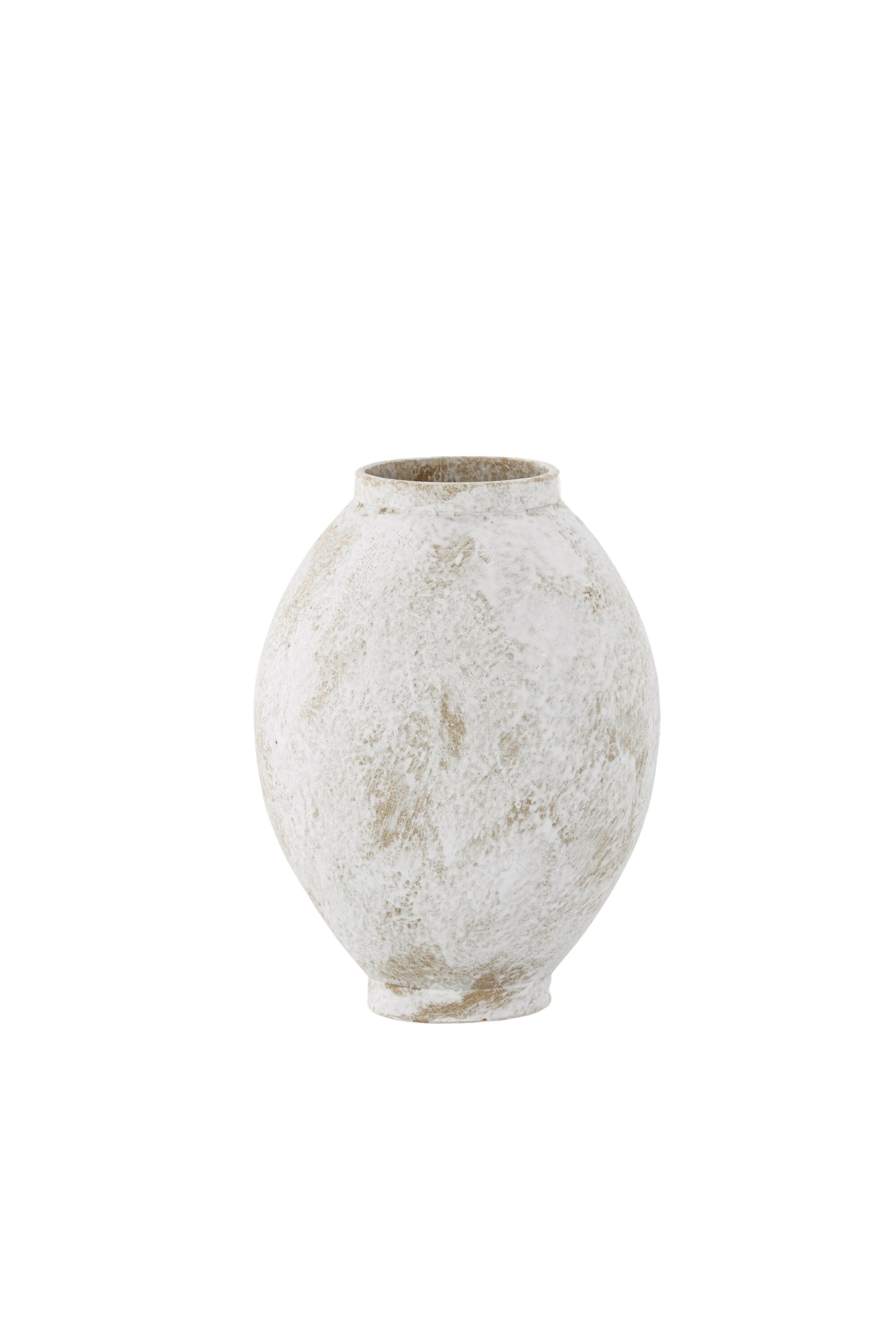 Globe Vase in Beige/Braun präsentiert im Onlineshop von KAQTU Design AG. Vase ist von Venture Home