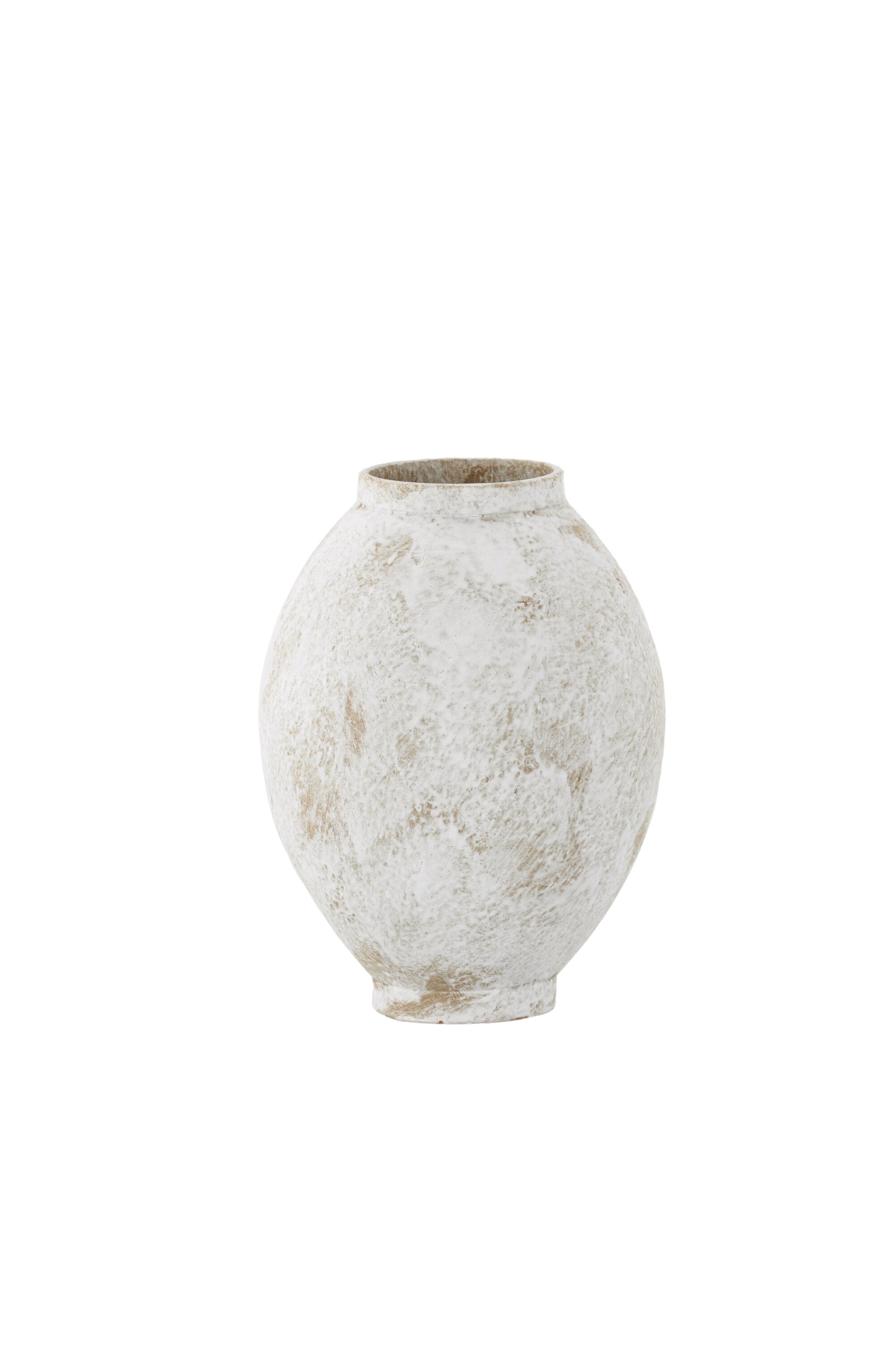 Globe Vase in Beige/Braun präsentiert im Onlineshop von KAQTU Design AG. Vase ist von Venture Home