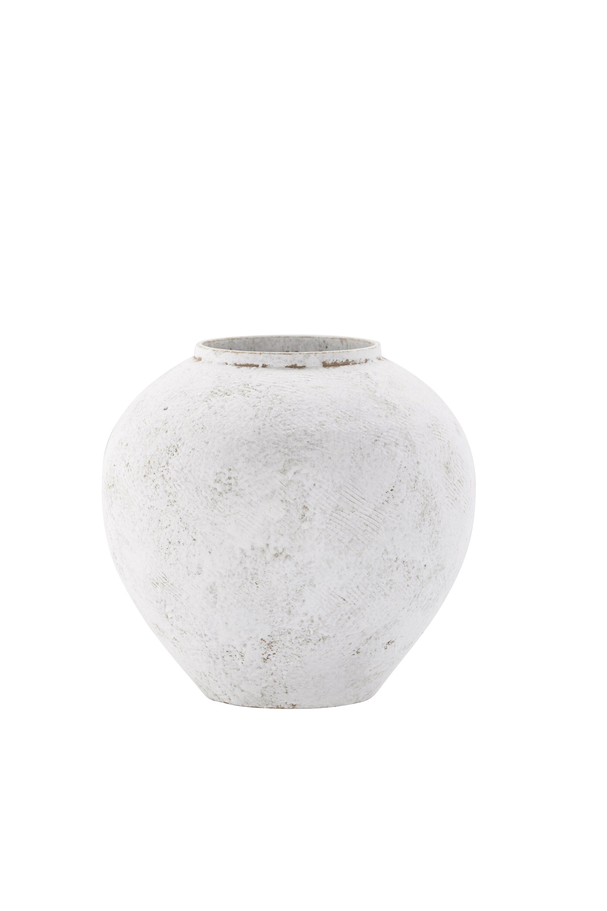 Globe Vase in Beige/Braun präsentiert im Onlineshop von KAQTU Design AG. Vase ist von Venture Home