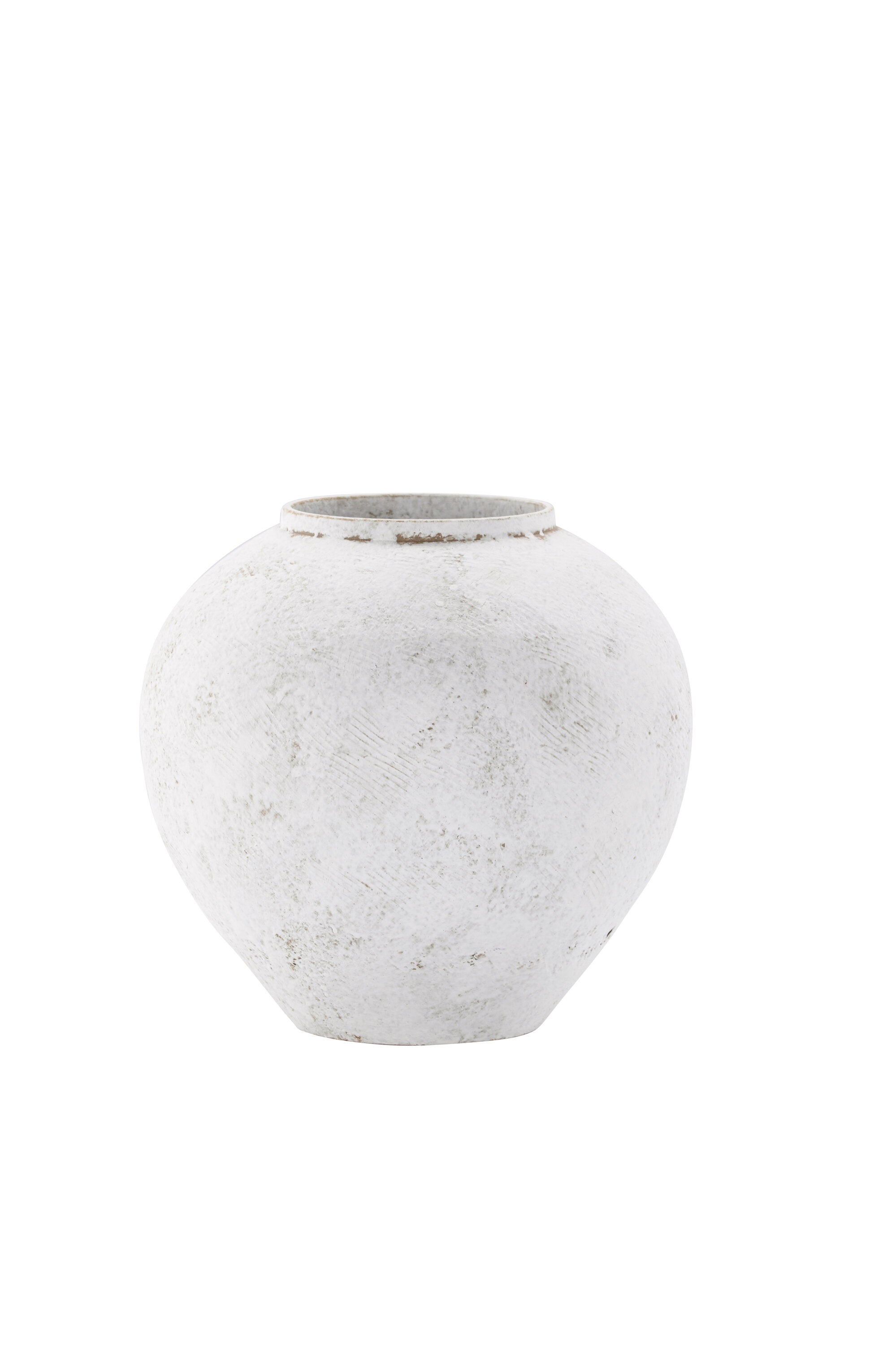 Globe Vase in Beige/Braun präsentiert im Onlineshop von KAQTU Design AG. Vase ist von Venture Home