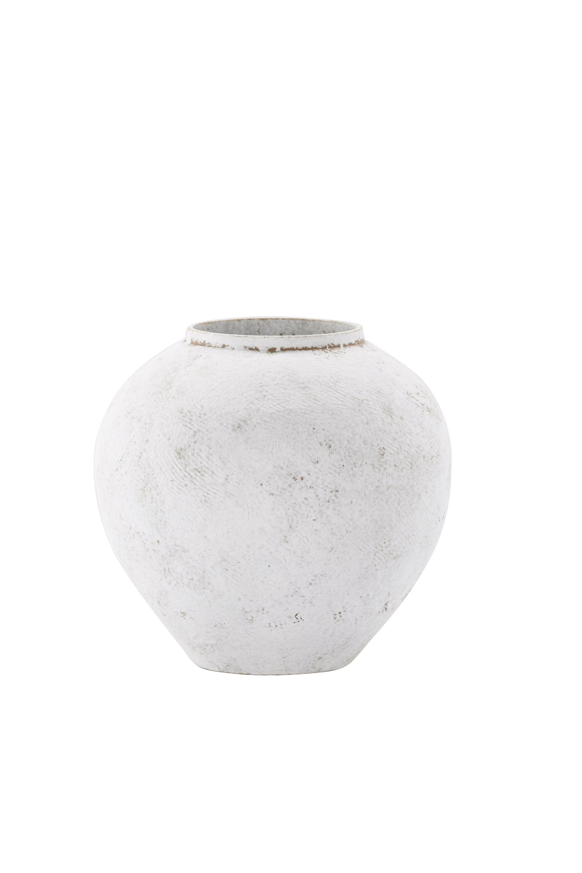 Globe Vase in Beige/Braun präsentiert im Onlineshop von KAQTU Design AG. Vase ist von Venture Home