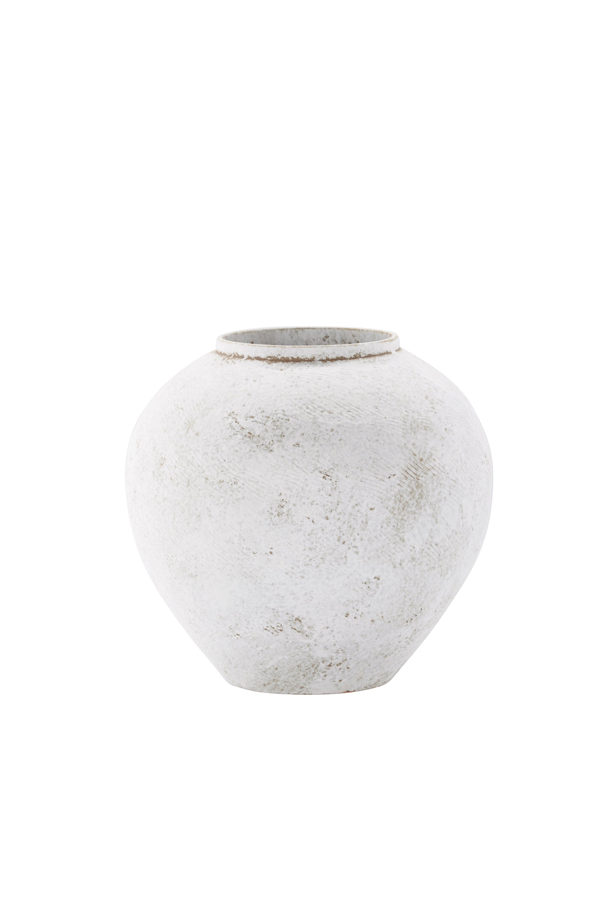 Globe Vase in Beige/Braun präsentiert im Onlineshop von KAQTU Design AG. Vase ist von Venture Home