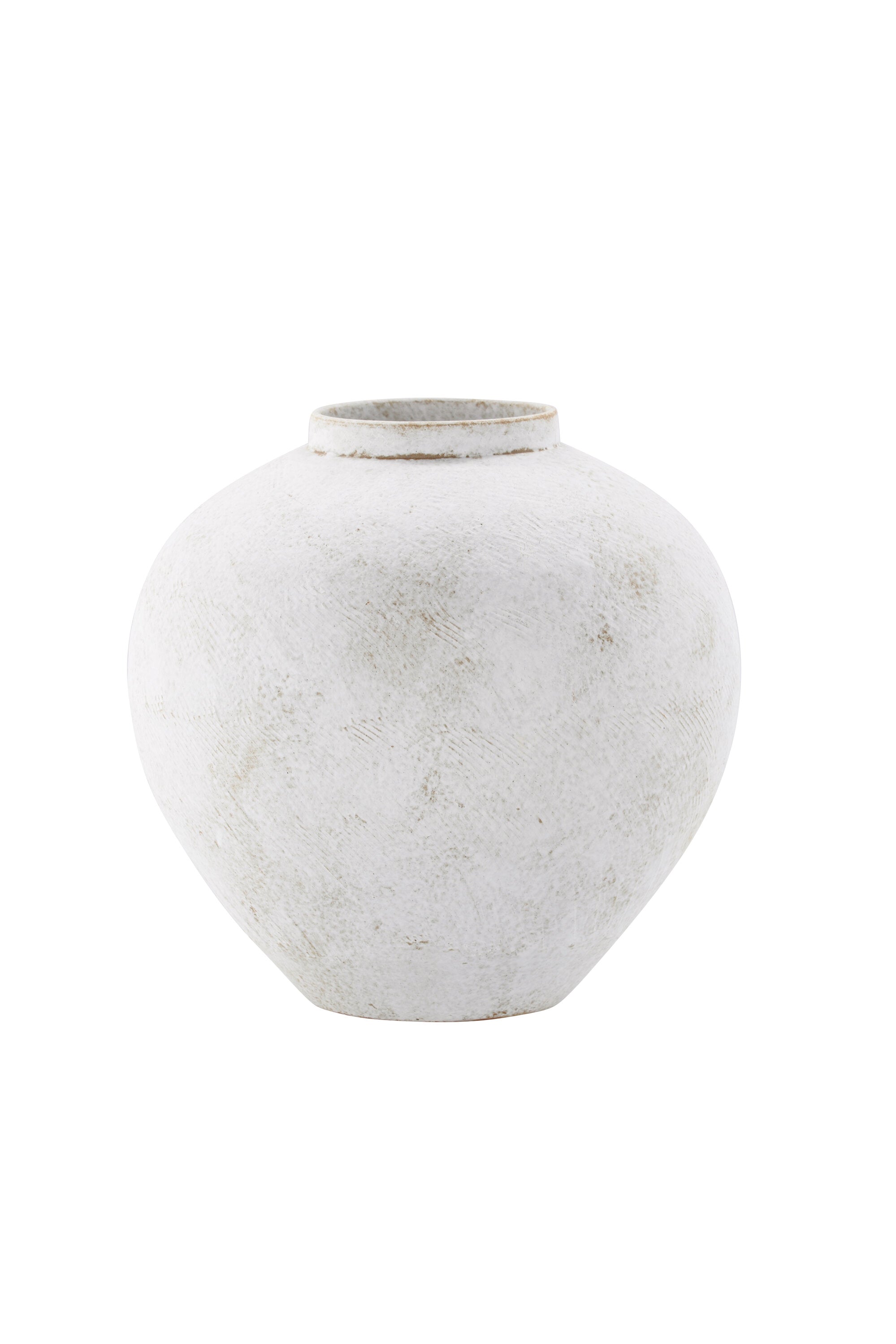 Globe Vase in Beige/Braun präsentiert im Onlineshop von KAQTU Design AG. Vase ist von Venture Home