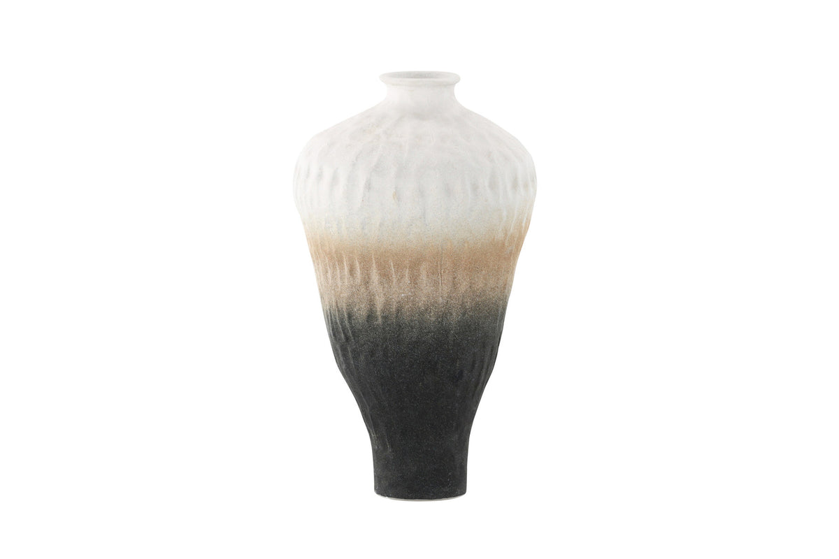Pane Vase in Beige/ Grau/ Rosa präsentiert im Onlineshop von KAQTU Design AG. Vase ist von Venture Home