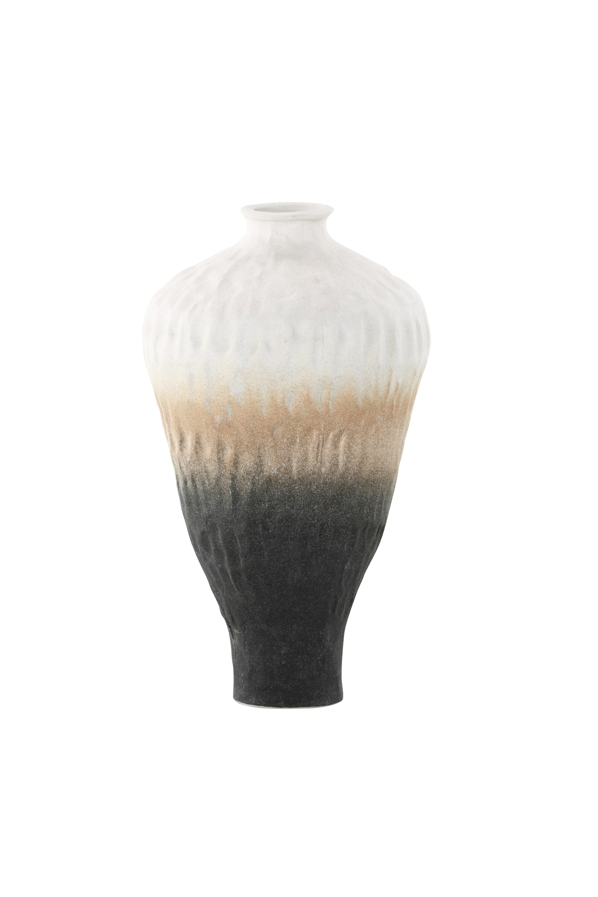 Pane Vase in Beige/ Grau/ Rosa präsentiert im Onlineshop von KAQTU Design AG. Vase ist von Venture Home