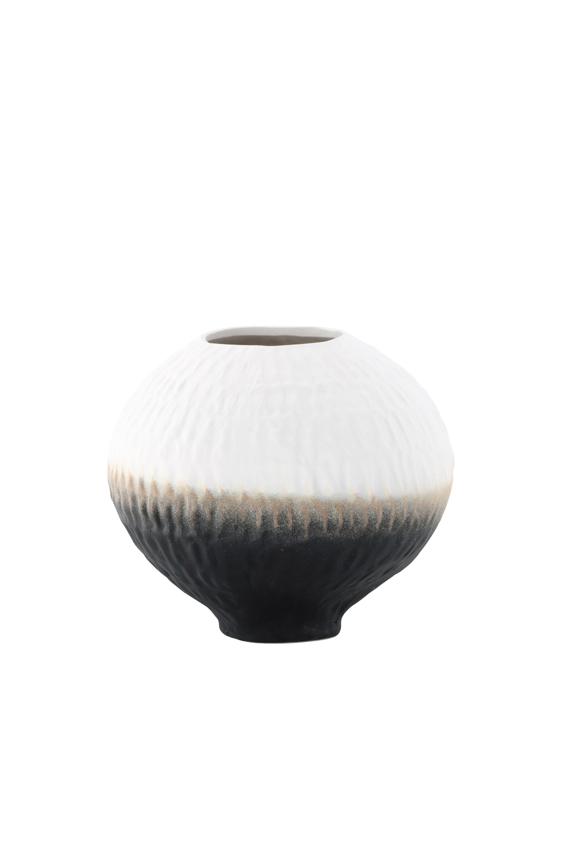 Pane Vase in Beige/ Grau/ Rosa präsentiert im Onlineshop von KAQTU Design AG. Vase ist von Venture Home