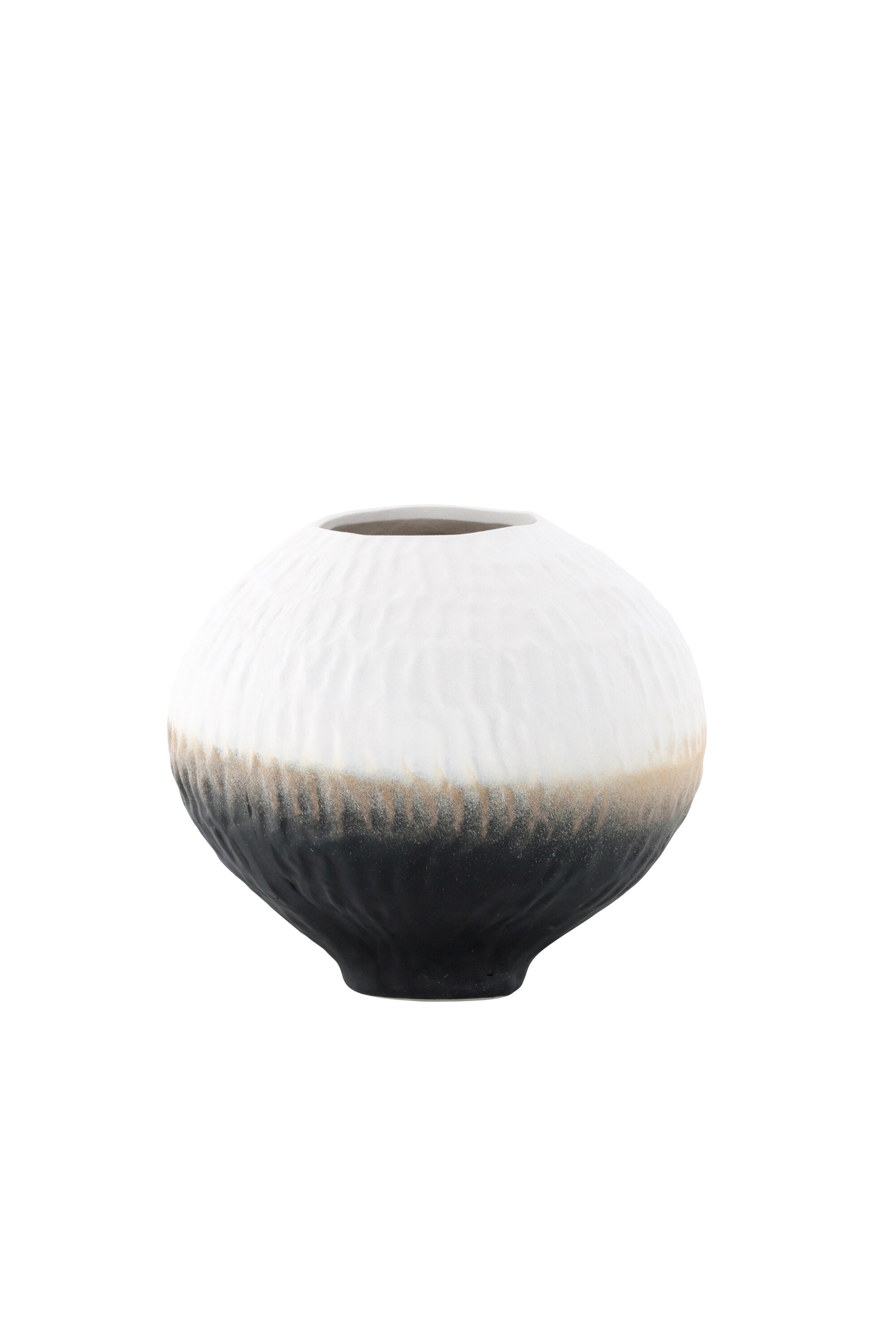 Pane Vase in Beige/ Grau/ Rosa präsentiert im Onlineshop von KAQTU Design AG. Vase ist von Venture Home