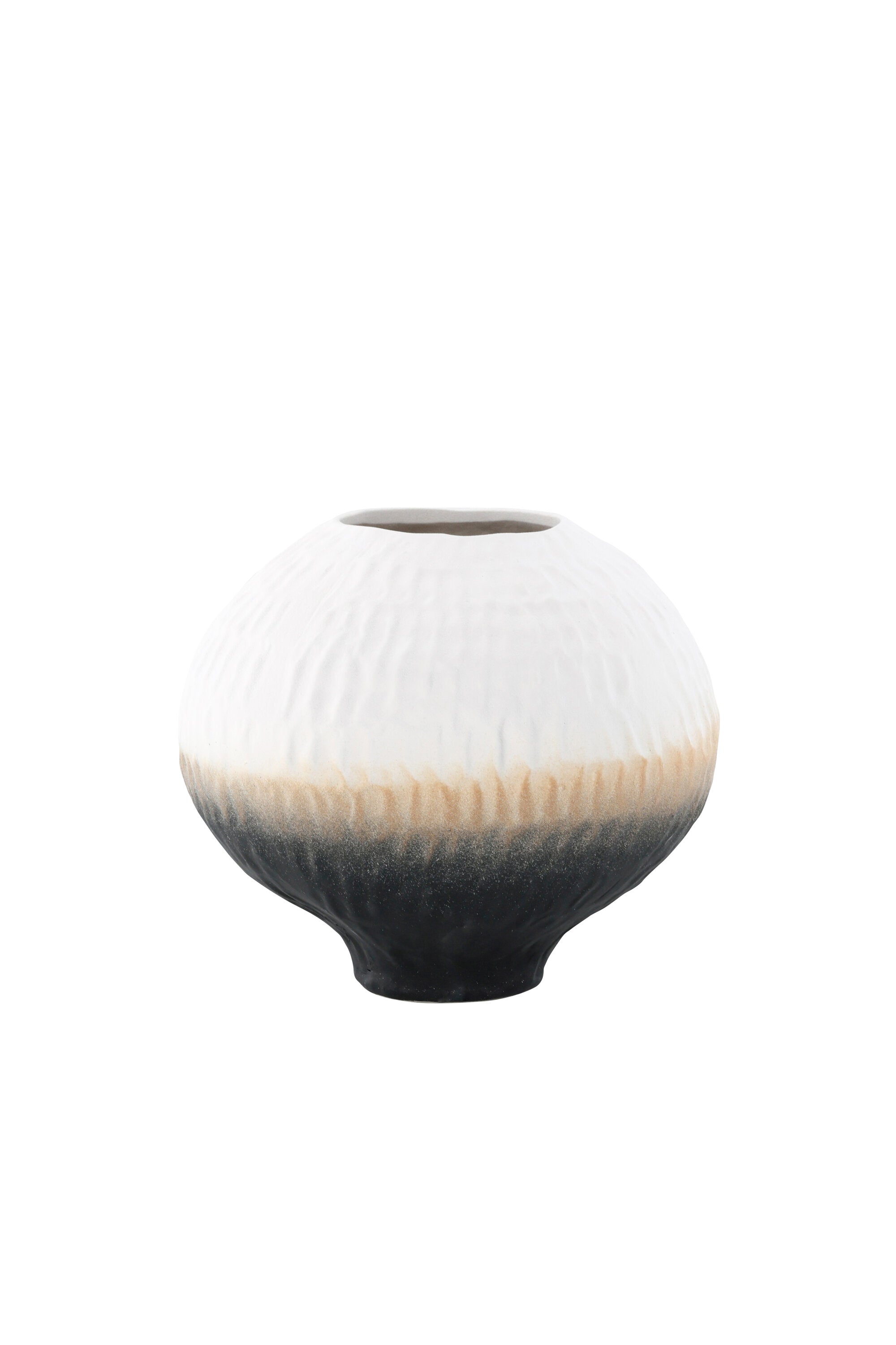 Pane Vase in Beige/ Grau/ Rosa präsentiert im Onlineshop von KAQTU Design AG. Vase ist von Venture Home