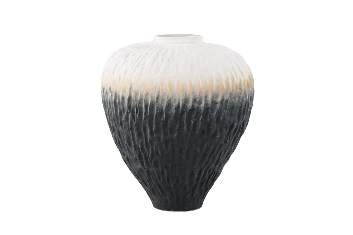 Pane Vase in Beige/ Grau/ Rosa präsentiert im Onlineshop von KAQTU Design AG. Vase ist von Venture Home