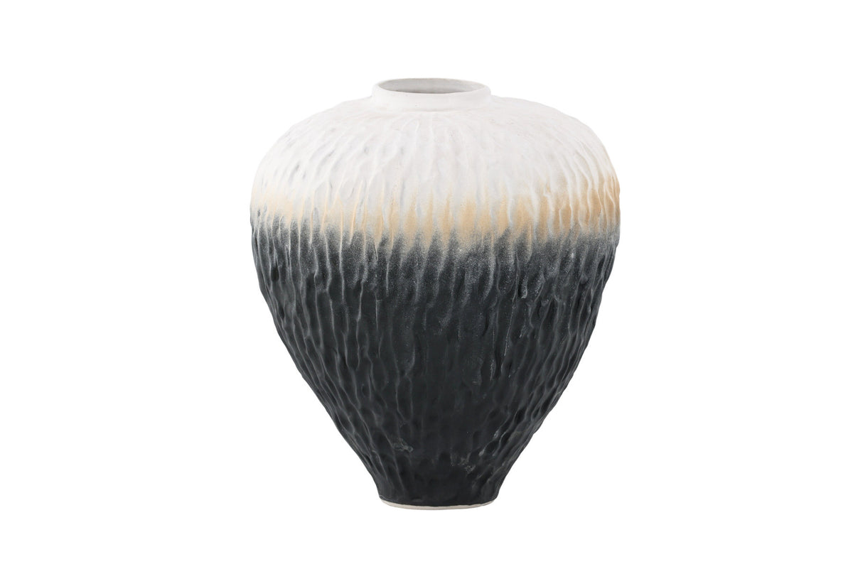Pane Vase in Beige/ Grau/ Rosa präsentiert im Onlineshop von KAQTU Design AG. Vase ist von Venture Home