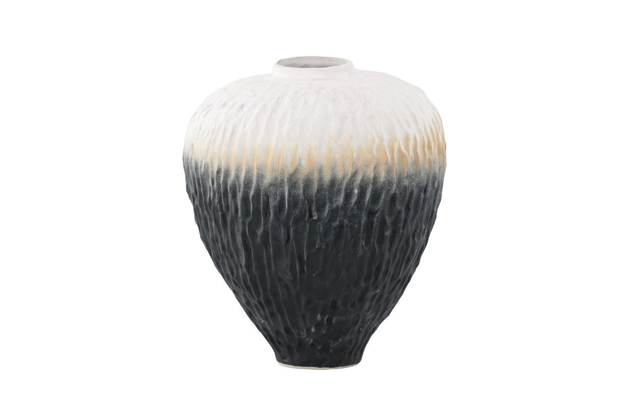 Pane Vase in Beige/ Grau/ Rosa präsentiert im Onlineshop von KAQTU Design AG. Vase ist von Venture Home