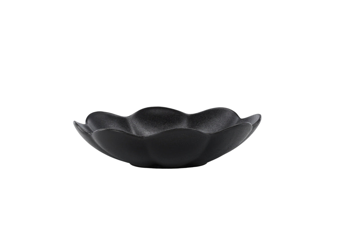 Wabi Sabi Teller in Schwarz präsentiert im Onlineshop von KAQTU Design AG. Teller ist von Venture Home