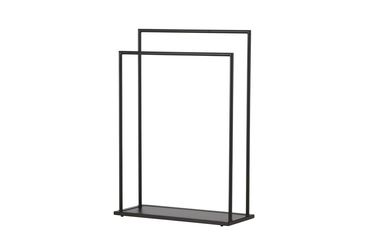 Alva Kleiderbügel in Schwarz präsentiert im Onlineshop von KAQTU Design AG. Kleiderständer ist von Venture Home