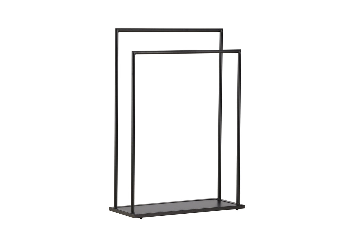 Alva Kleiderbügel in Schwarz präsentiert im Onlineshop von KAQTU Design AG. Kleiderständer ist von Venture Home