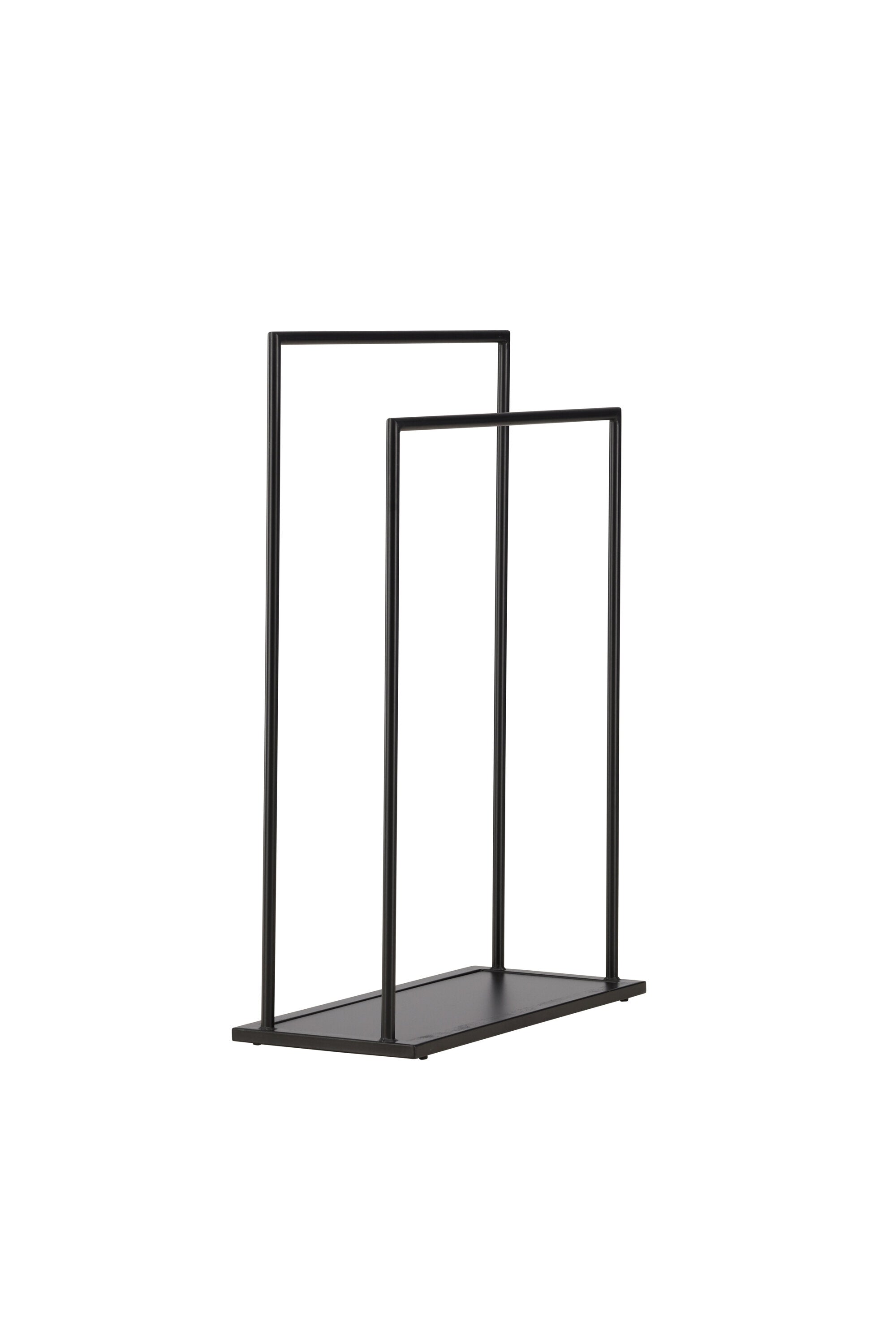 Alva Kleiderbügel in Schwarz präsentiert im Onlineshop von KAQTU Design AG. Kleiderständer ist von Venture Home