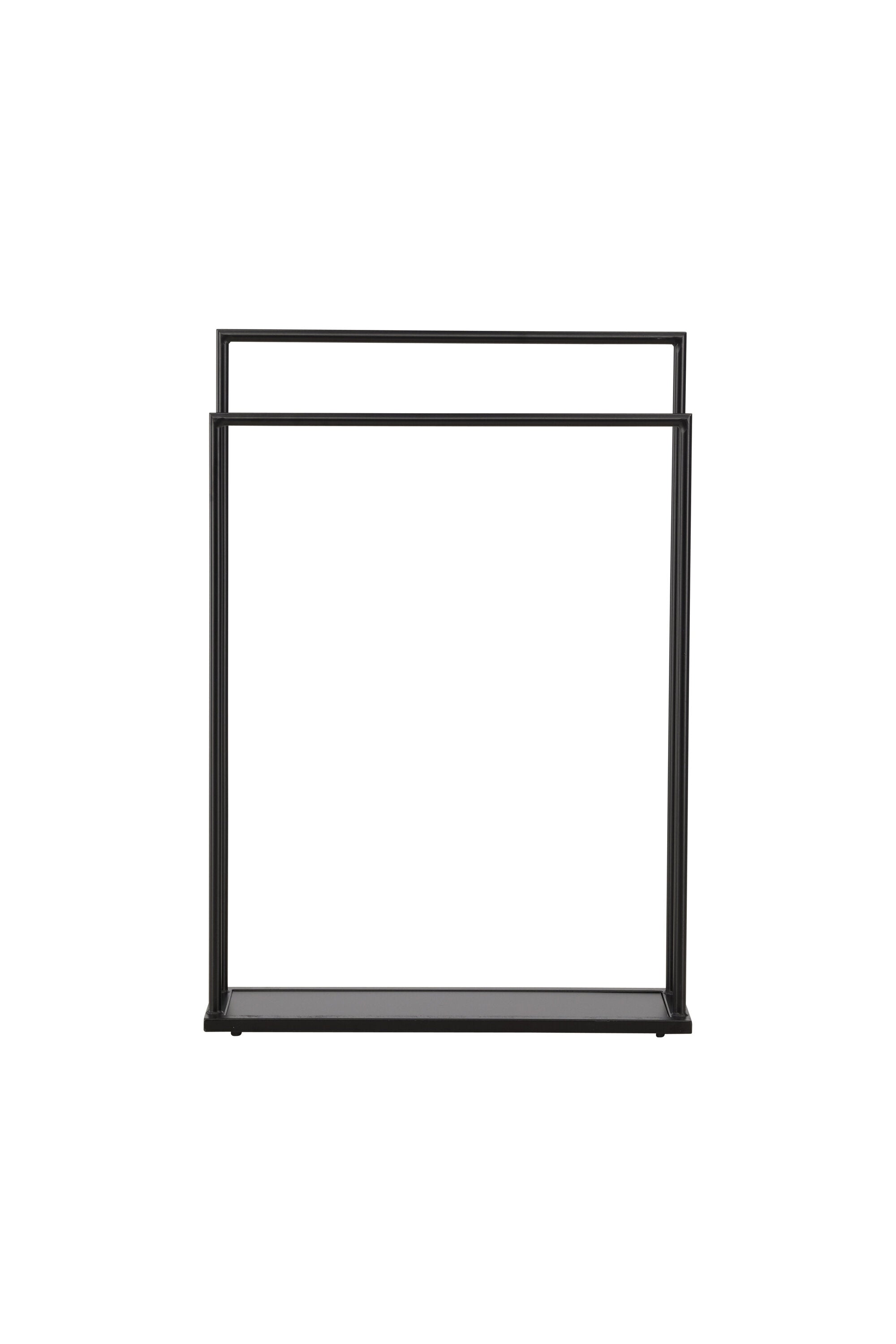 Alva Kleiderbügel in Schwarz präsentiert im Onlineshop von KAQTU Design AG. Kleiderständer ist von Venture Home