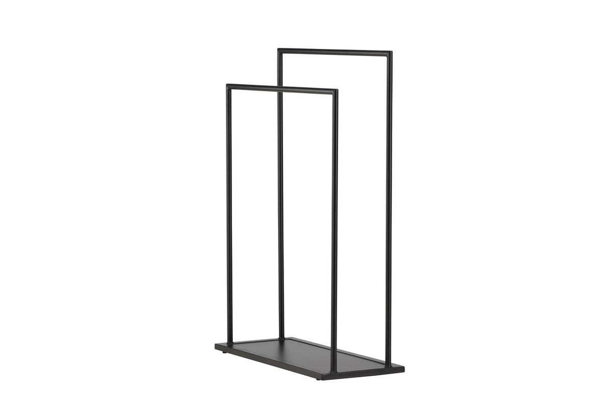 Alva Kleiderbügel in Schwarz präsentiert im Onlineshop von KAQTU Design AG. Kleiderständer ist von Venture Home