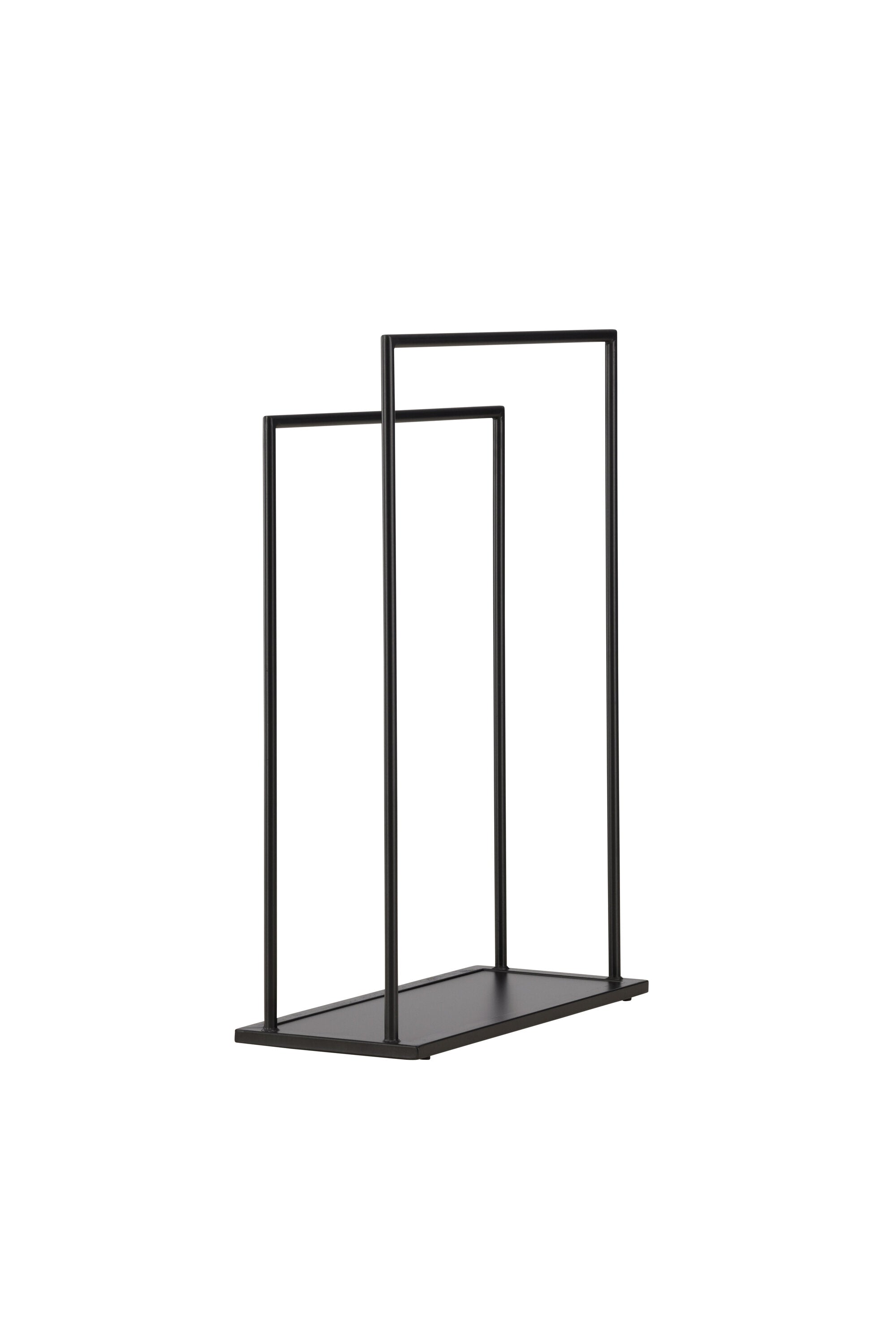 Alva Kleiderbügel in Schwarz präsentiert im Onlineshop von KAQTU Design AG. Kleiderständer ist von Venture Home