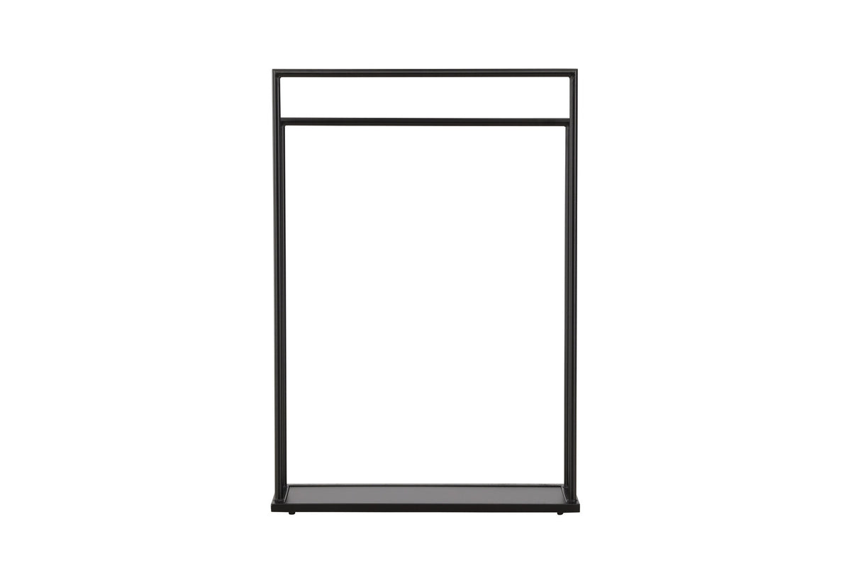 Alva Kleiderbügel in Schwarz präsentiert im Onlineshop von KAQTU Design AG. Kleiderständer ist von Venture Home