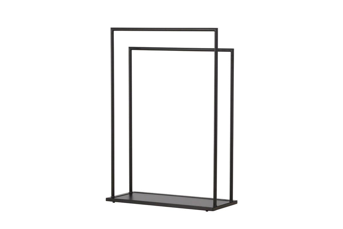 Alva Kleiderbügel in Schwarz präsentiert im Onlineshop von KAQTU Design AG. Kleiderständer ist von Venture Home