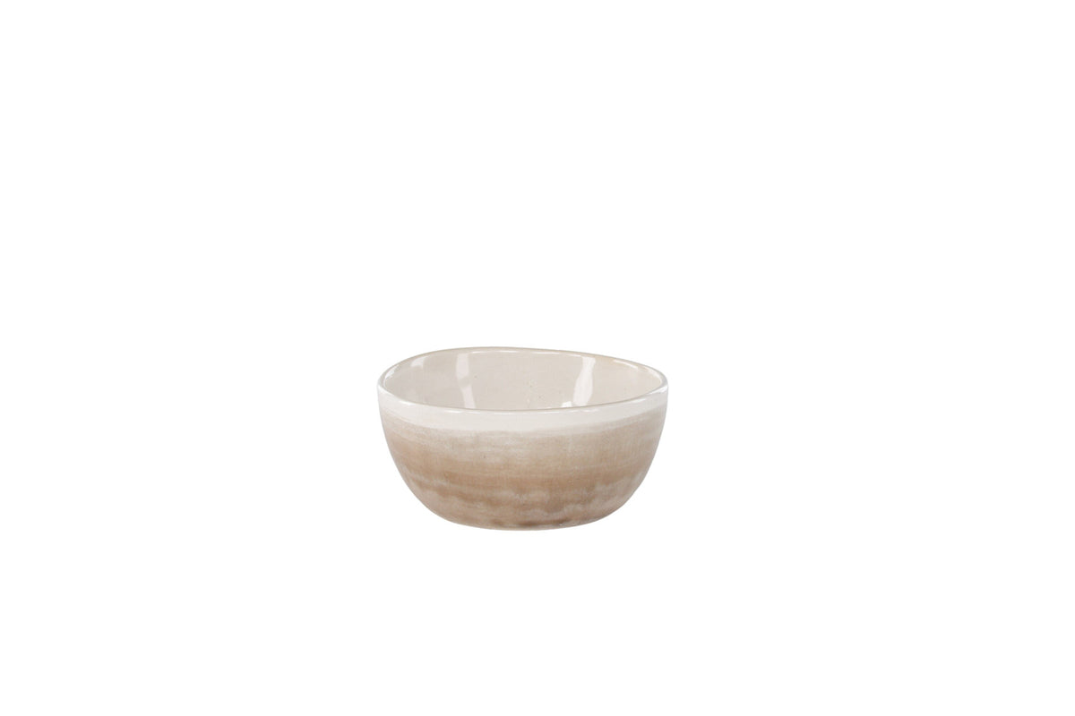 Jubie Bowl in Beige präsentiert im Onlineshop von KAQTU Design AG. Schale ist von Venture Home