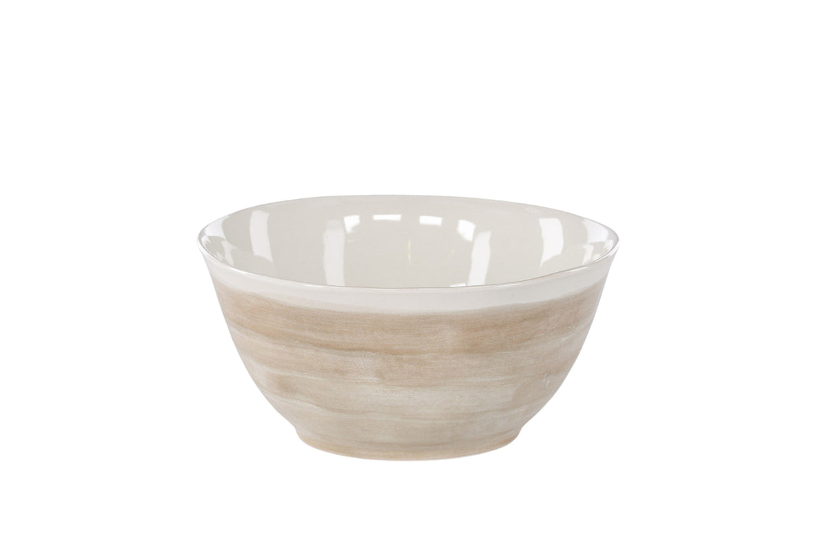 Jubie Bowl in Beige präsentiert im Onlineshop von KAQTU Design AG. Schale ist von Venture Home