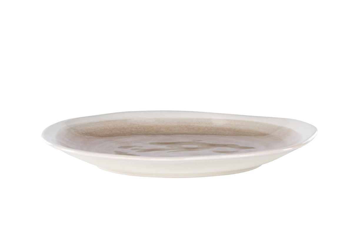 Jubie Teller in Beige präsentiert im Onlineshop von KAQTU Design AG. Teller ist von Venture Home