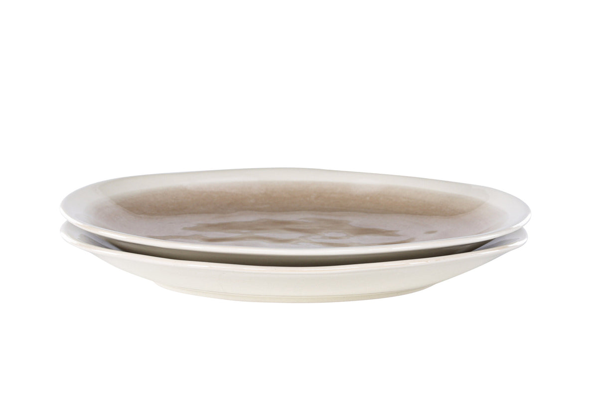 Jubie Teller in Beige präsentiert im Onlineshop von KAQTU Design AG. Teller ist von Venture Home