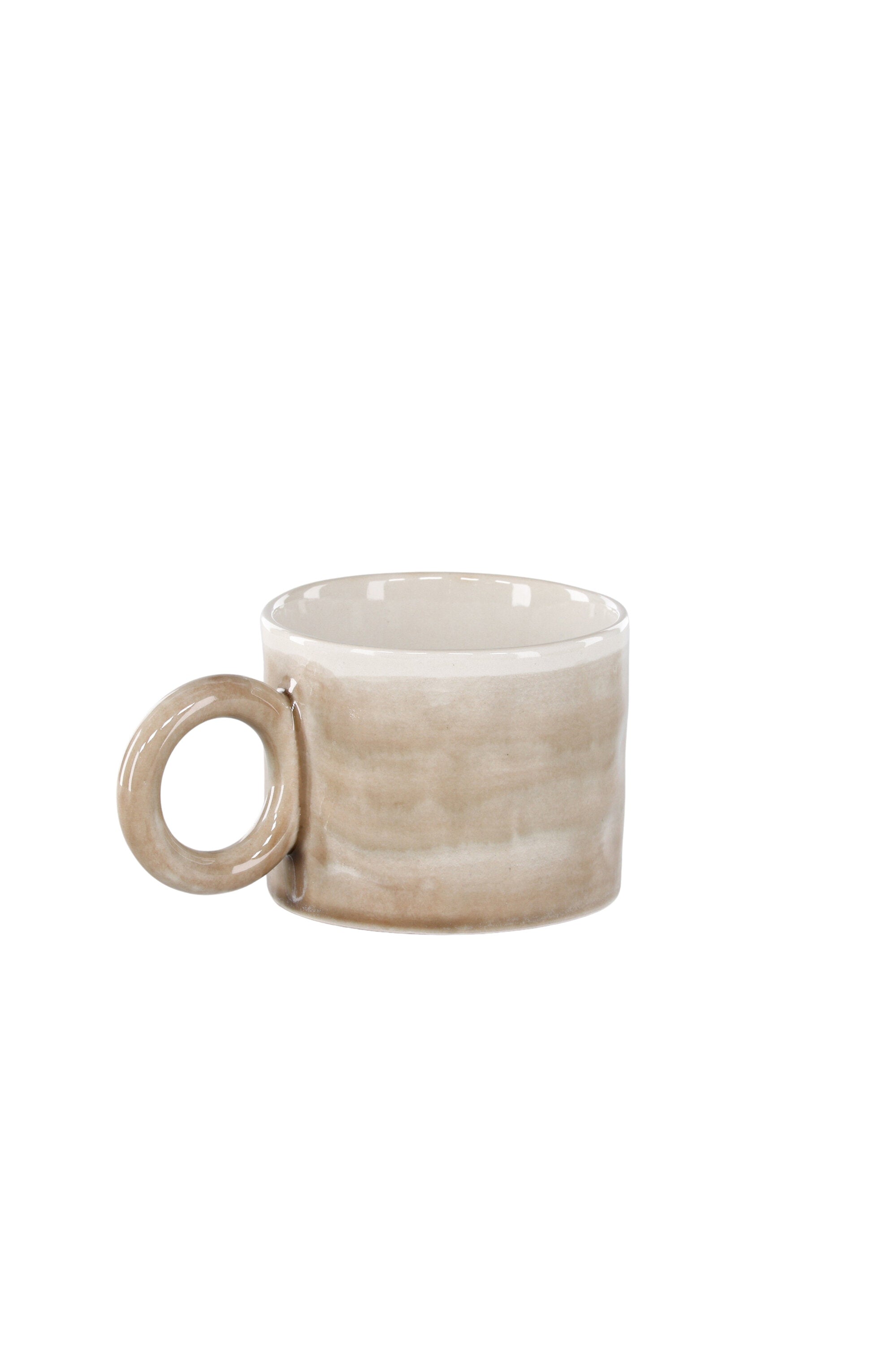 Jubie Kaffeetasse in Beige präsentiert im Onlineshop von KAQTU Design AG. Kaffeetassen ist von Venture Home