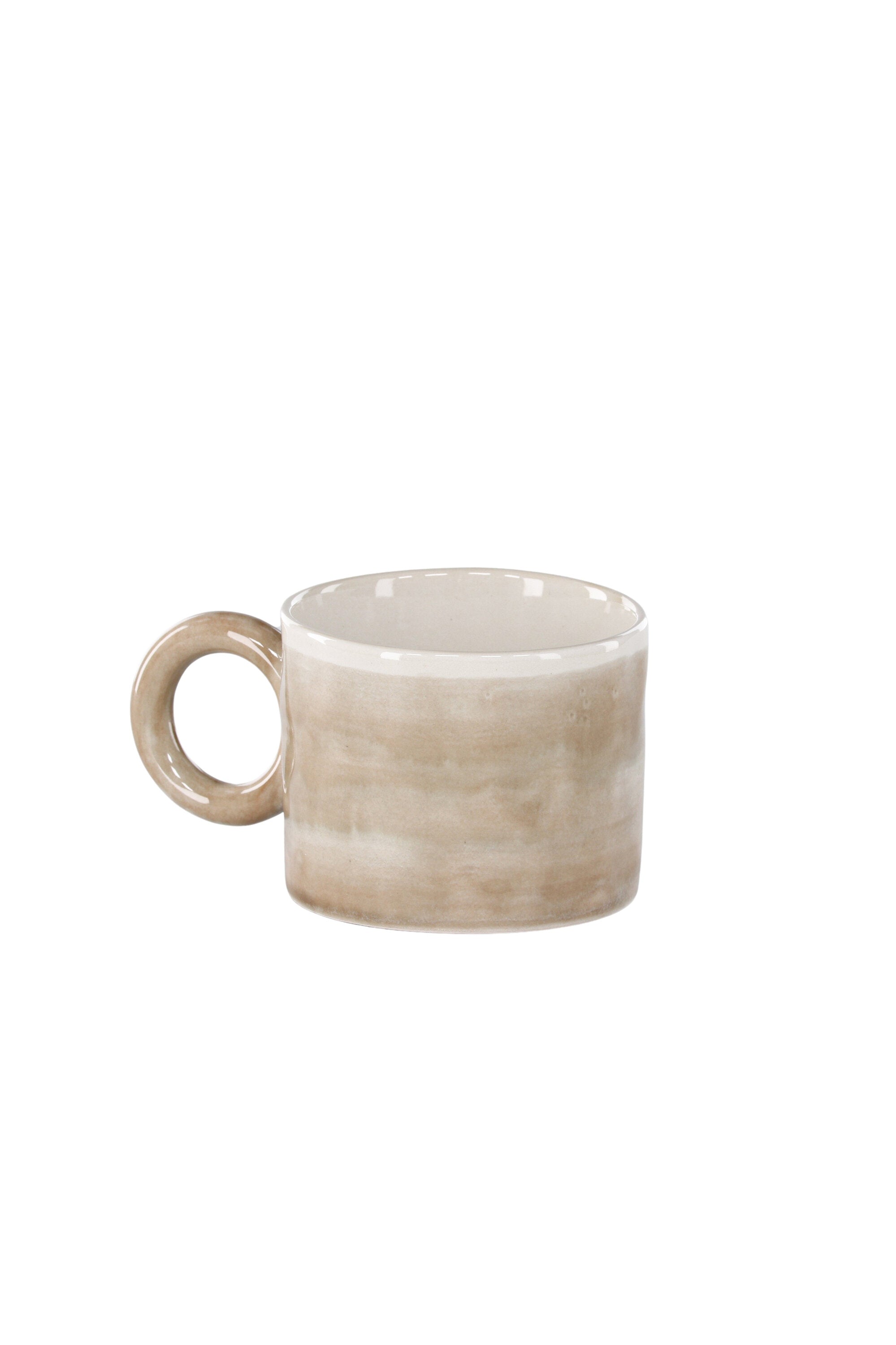 Jubie Kaffeetasse in Beige präsentiert im Onlineshop von KAQTU Design AG. Kaffeetassen ist von Venture Home