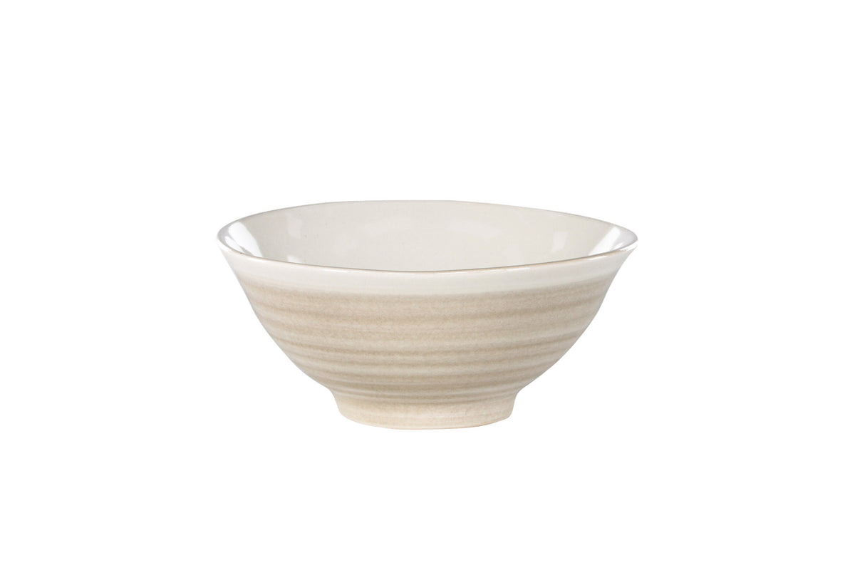 Jubie Bowl in Beige präsentiert im Onlineshop von KAQTU Design AG. Schale ist von Venture Home
