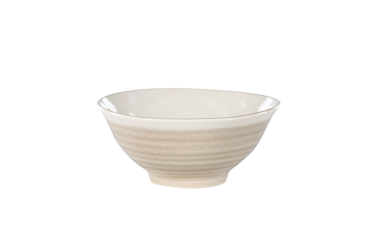 Jubie Bowl in Beige präsentiert im Onlineshop von KAQTU Design AG. Schale ist von Venture Home