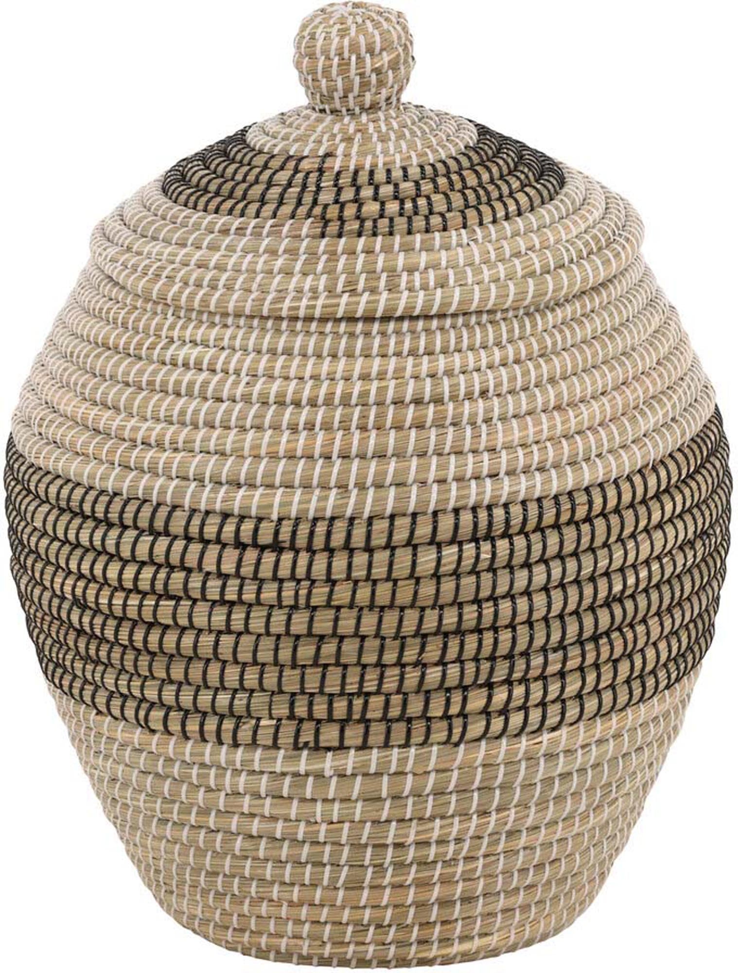 Chennai Dekoration von Venture Home: Eleganter Aufbewahrungskorb aus robustem Seegras, ideal für stilvolle Ordnung in jedem Raum.