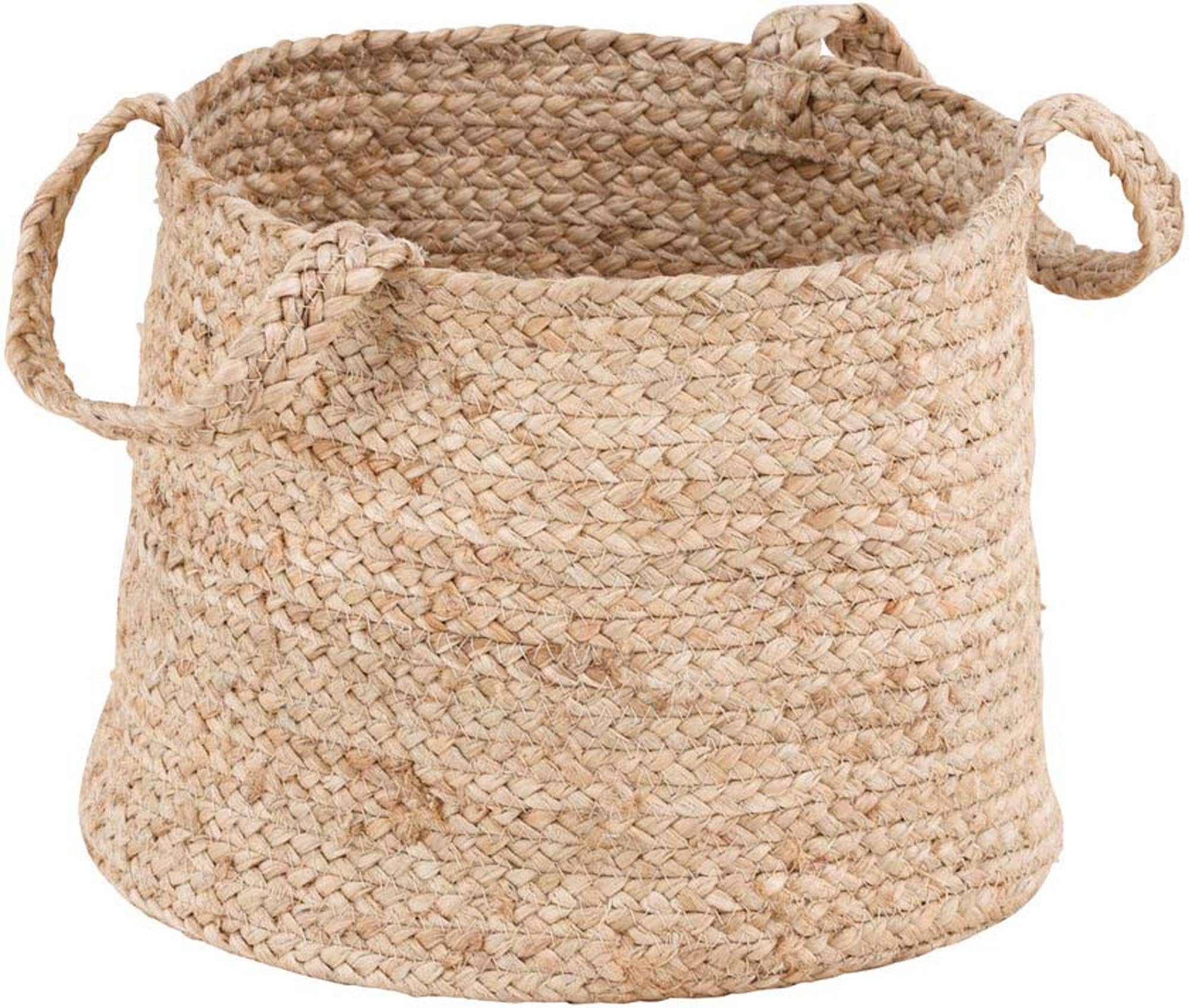 Bhopal Korb in Weiss präsentiert im Onlineshop von KAQTU Design AG. Aufbewahrungskorb ist von Venture Home