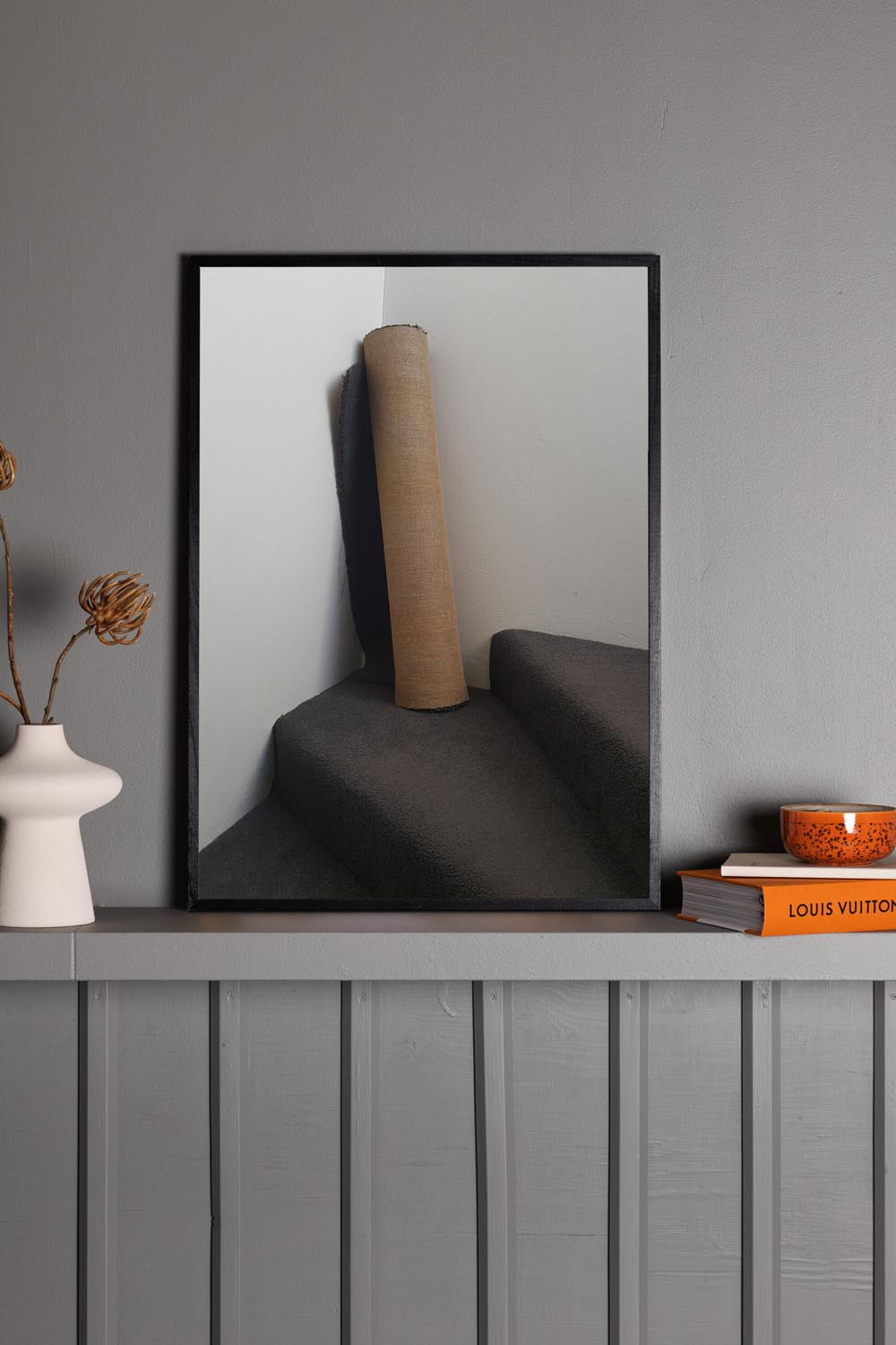 Teppich Poster in Braun präsentiert im Onlineshop von KAQTU Design AG. Bild ist von Venture Home