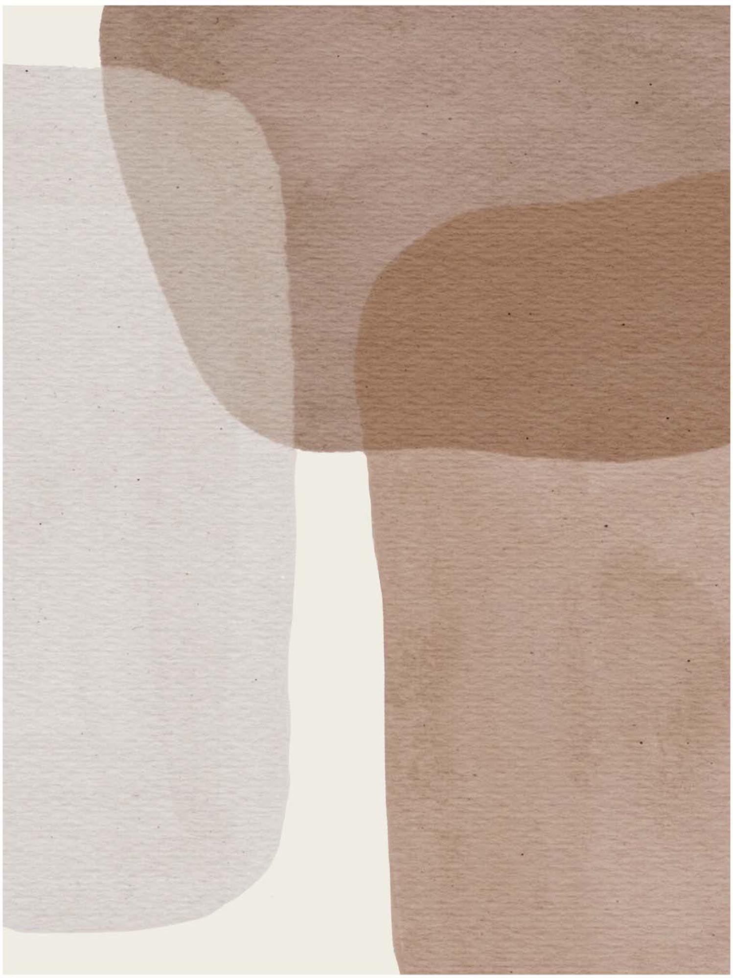 Squares Poster in Beige präsentiert im Onlineshop von KAQTU Design AG. Bild ist von Venture Home