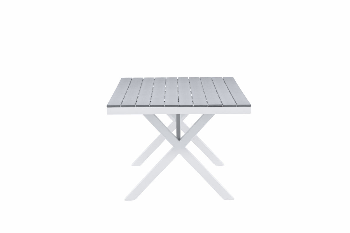 Garcia Gartentisch in Grau präsentiert im Onlineshop von KAQTU Design AG. Gartentisch ist von Venture Home