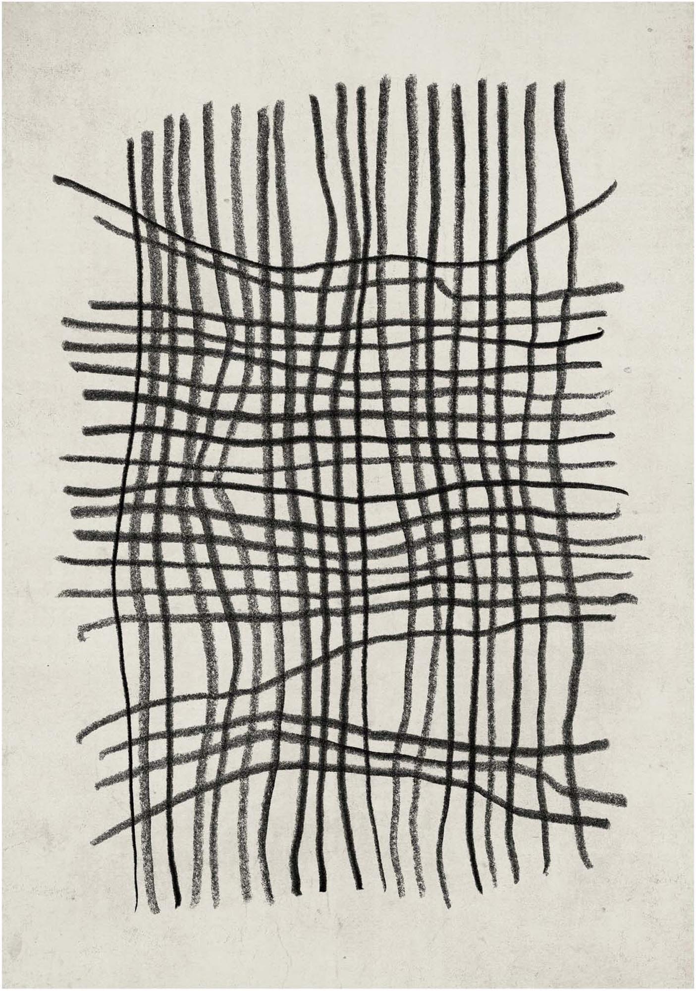 Linework Poster in Beige präsentiert im Onlineshop von KAQTU Design AG. Bild ist von Venture Home