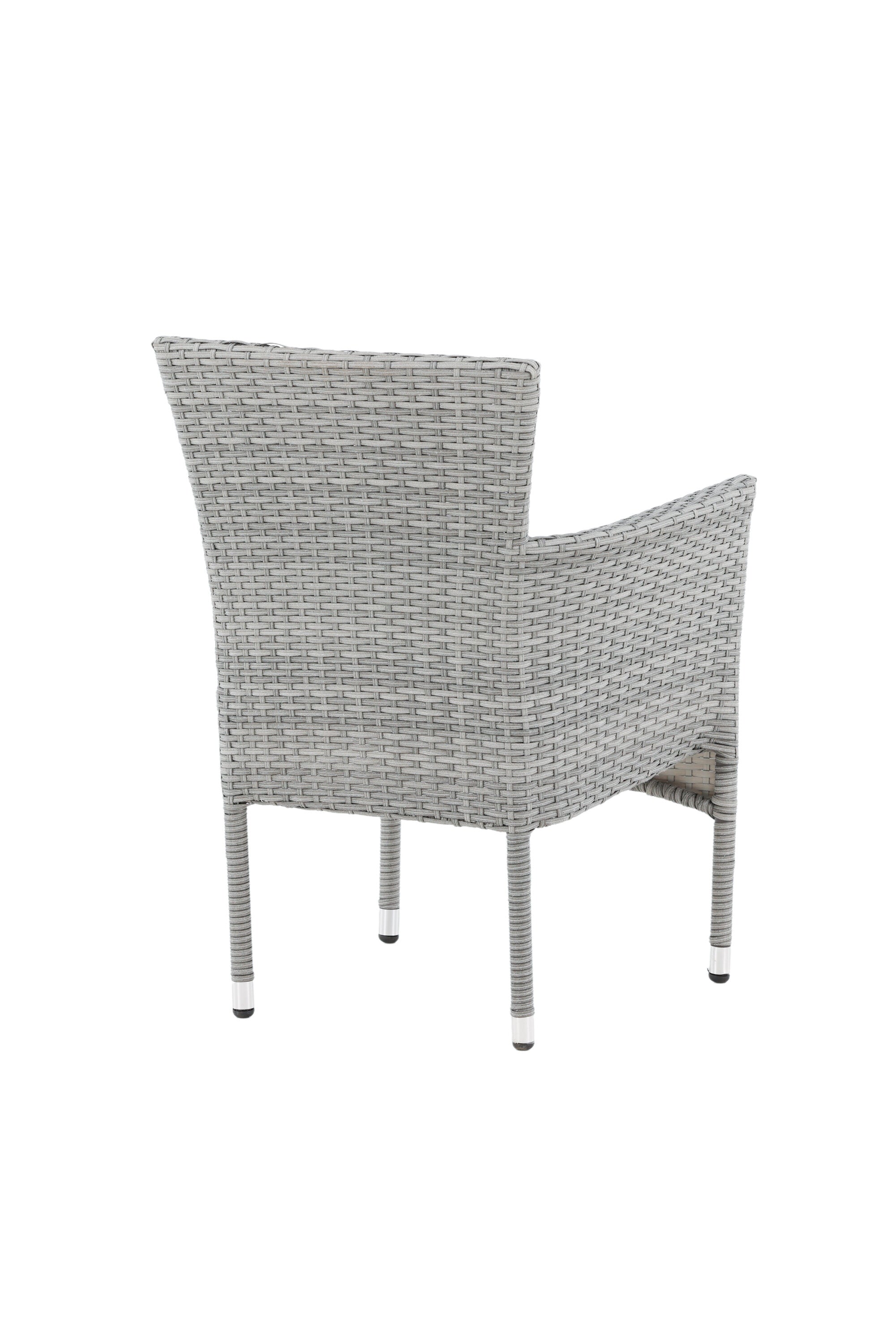 Malina Gartenstuhl in Grau präsentiert im Onlineshop von KAQTU Design AG. Gartenstuhl mit Armlehnen ist von Venture Home