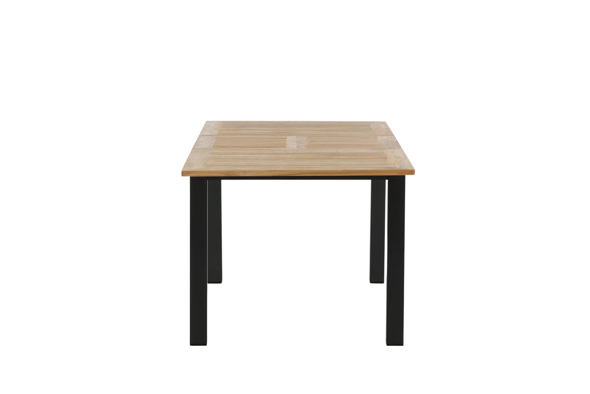 Panama Gartentisch ausziehbar in Schwarz präsentiert im Onlineshop von KAQTU Design AG. Gartentisch ist von Venture Home