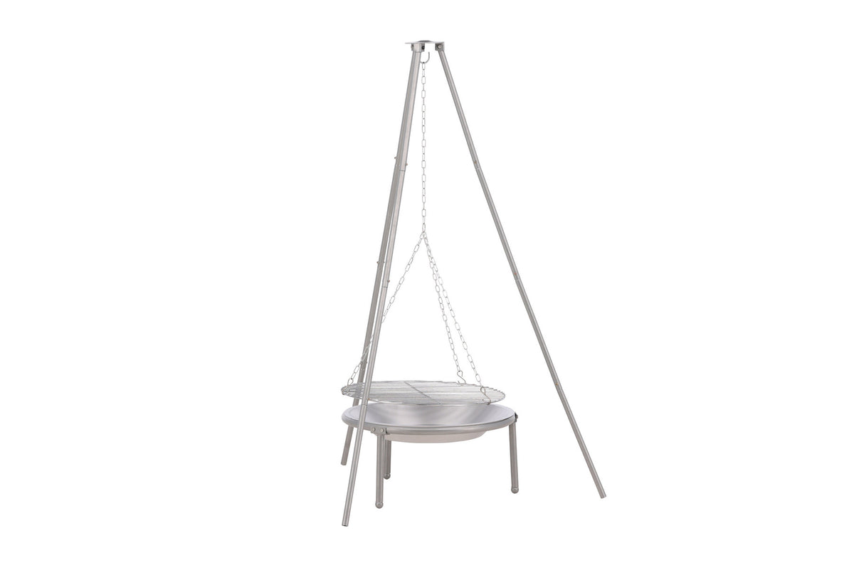Ukunda Feuerpit in Silber präsentiert im Onlineshop von KAQTU Design AG. Feuerschale ist von Venture Home