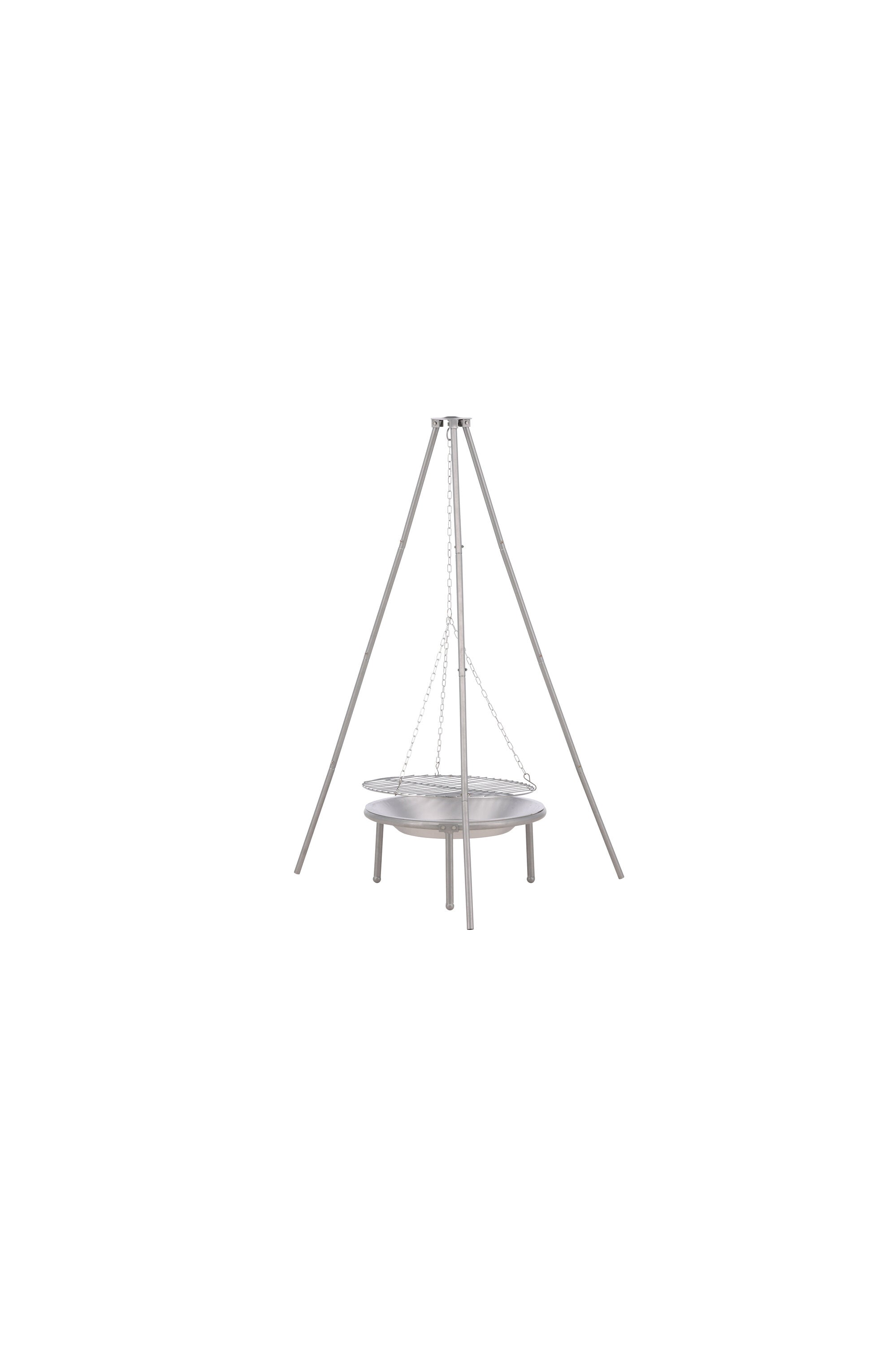 Ukunda Feuerpit in Silber präsentiert im Onlineshop von KAQTU Design AG. Feuerschale ist von Venture Home