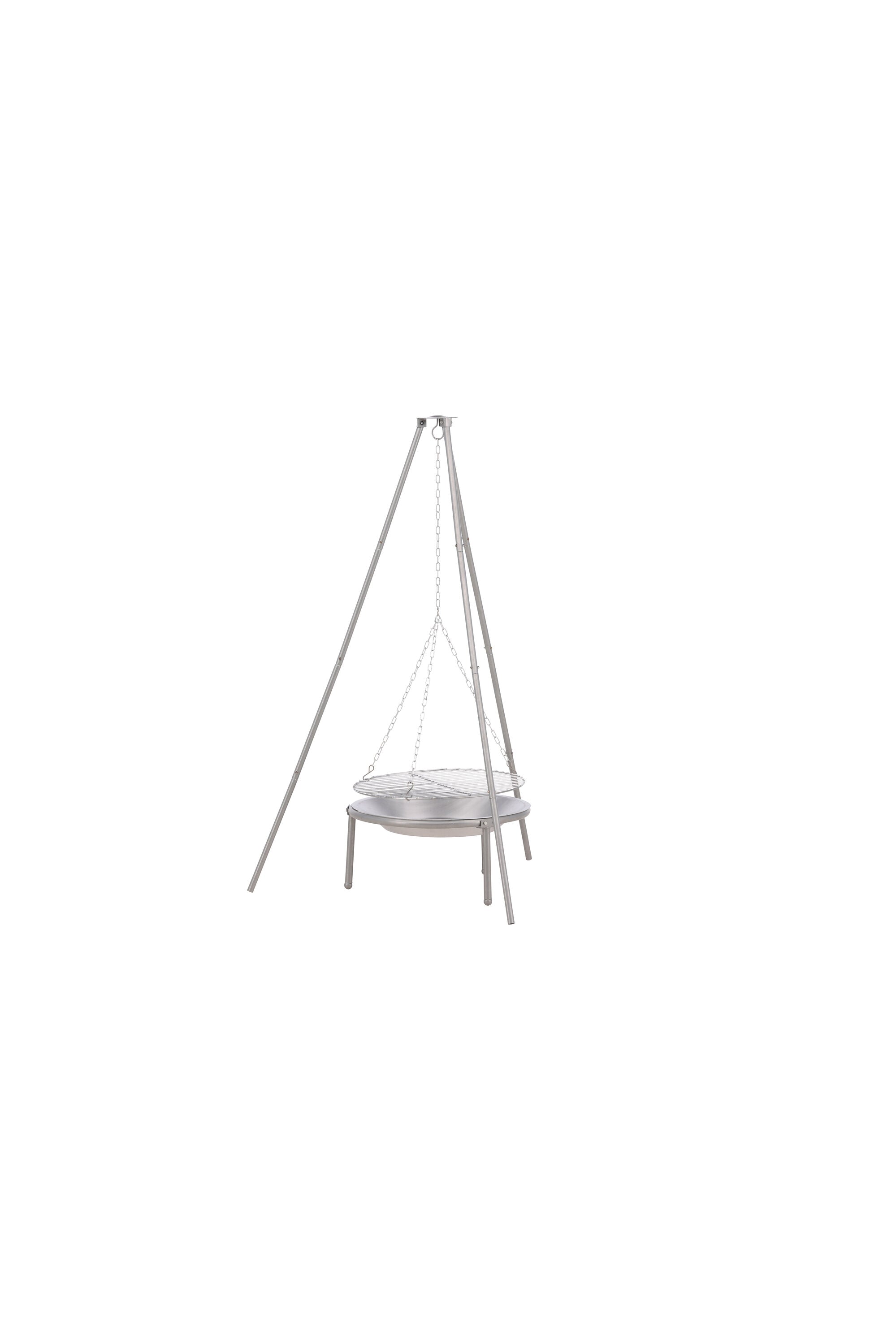 Ukunda Feuerpit in Silber präsentiert im Onlineshop von KAQTU Design AG. Feuerschale ist von Venture Home