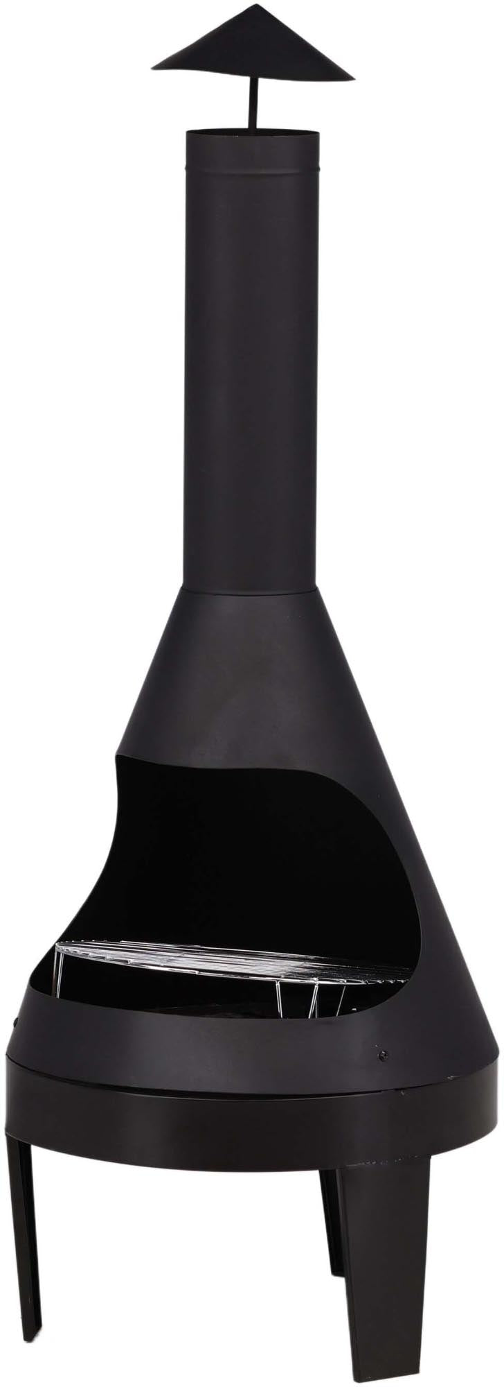 Stilvolle Marongo Feuerpit von Venture Home: Ideal für gesellige Abende und modernes Design auf Ihrer Terrasse.