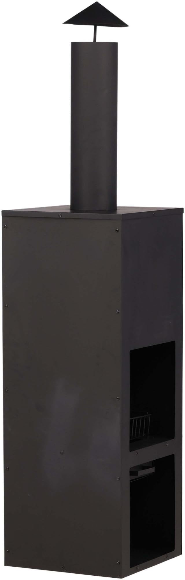 Makarima Feuerpit von Venture Home: Elegante Feuerstelle aus hochwertigem Stahl, ideal für gemütliche Abende und stilvolle Terrassen.