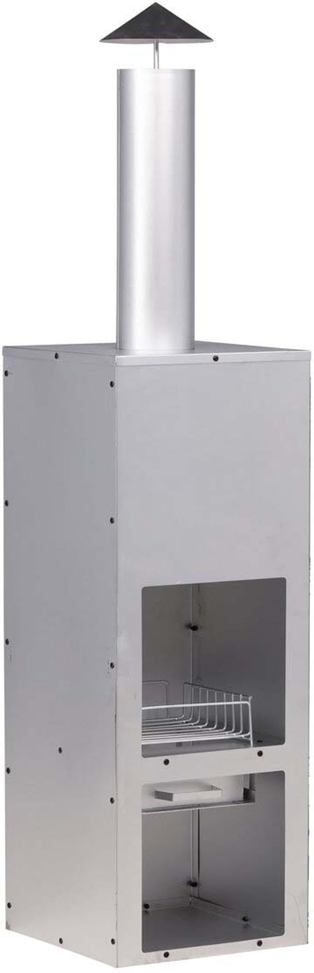 Makarima Feuerpit von Venture Home: Hochwertige Feuerstelle aus robustem Stahl, perfektes Design für gesellige Abende und stilvolle Terrassen.