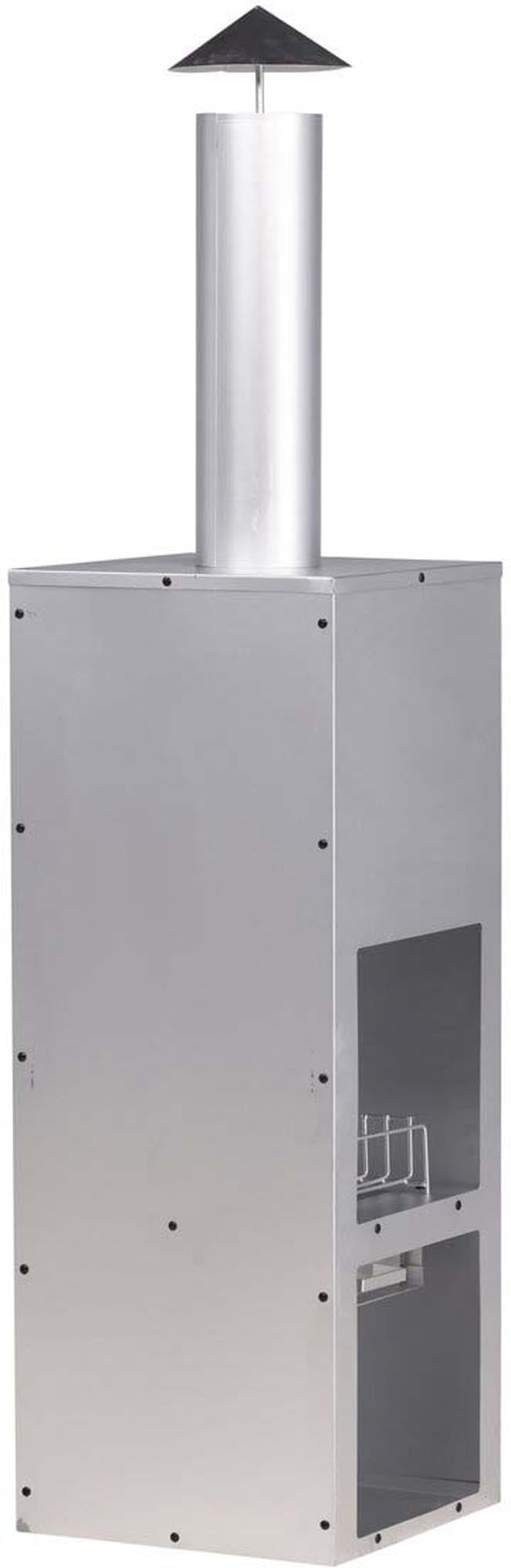 Makarima Feuerpit von Venture Home: Hochwertige Feuerstelle aus schwarzem Stahl, perfekt für gesellige Abende und stilvolle Terrassen.