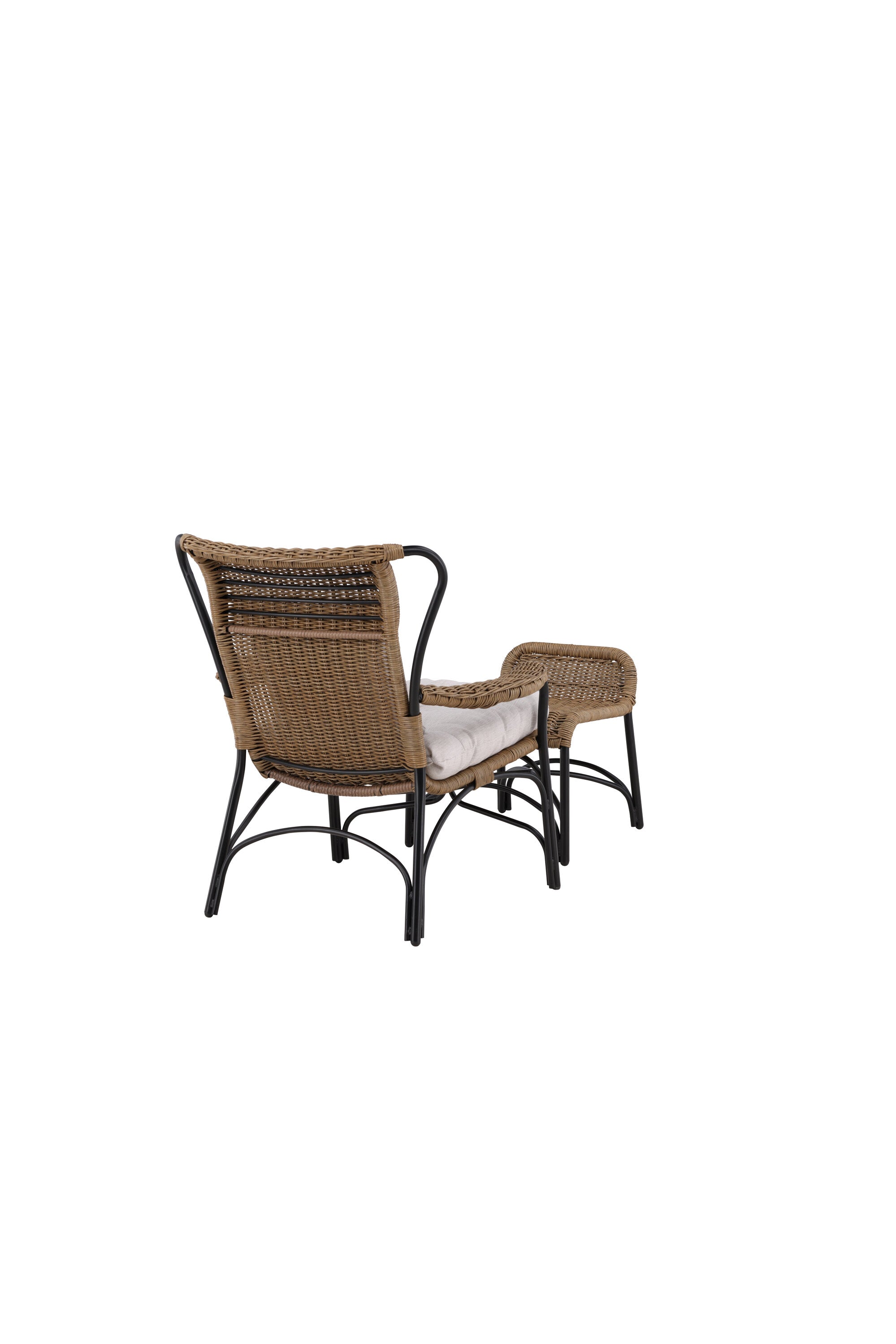 Loreto Lounge Stuhl in Schwarz präsentiert im Onlineshop von KAQTU Design AG. Outdoor-Sessel ist von Venture Home